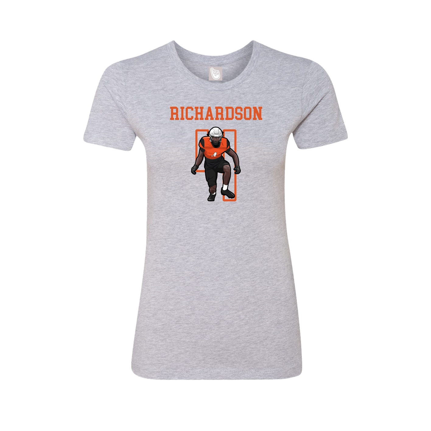 Fitted Women's Tee — Shirsey in Grey