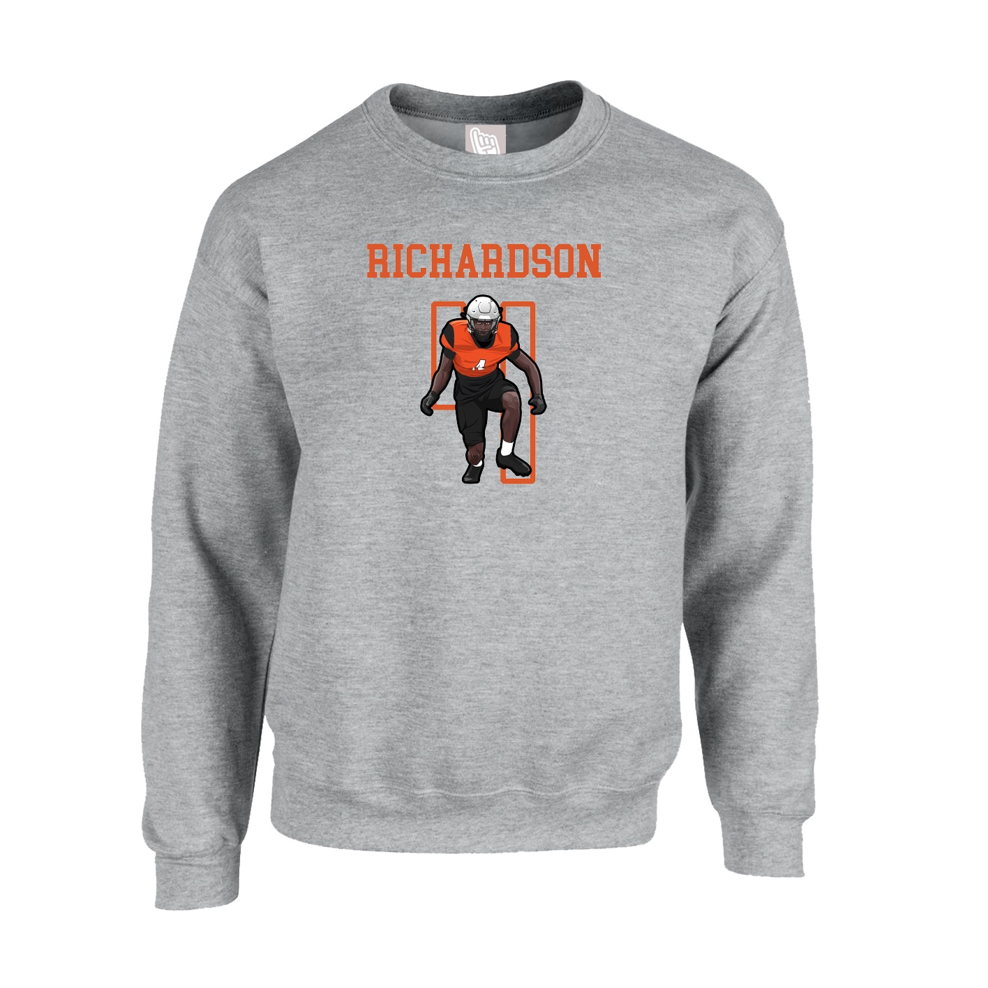 Fleece Crew — Shirsey in Grey