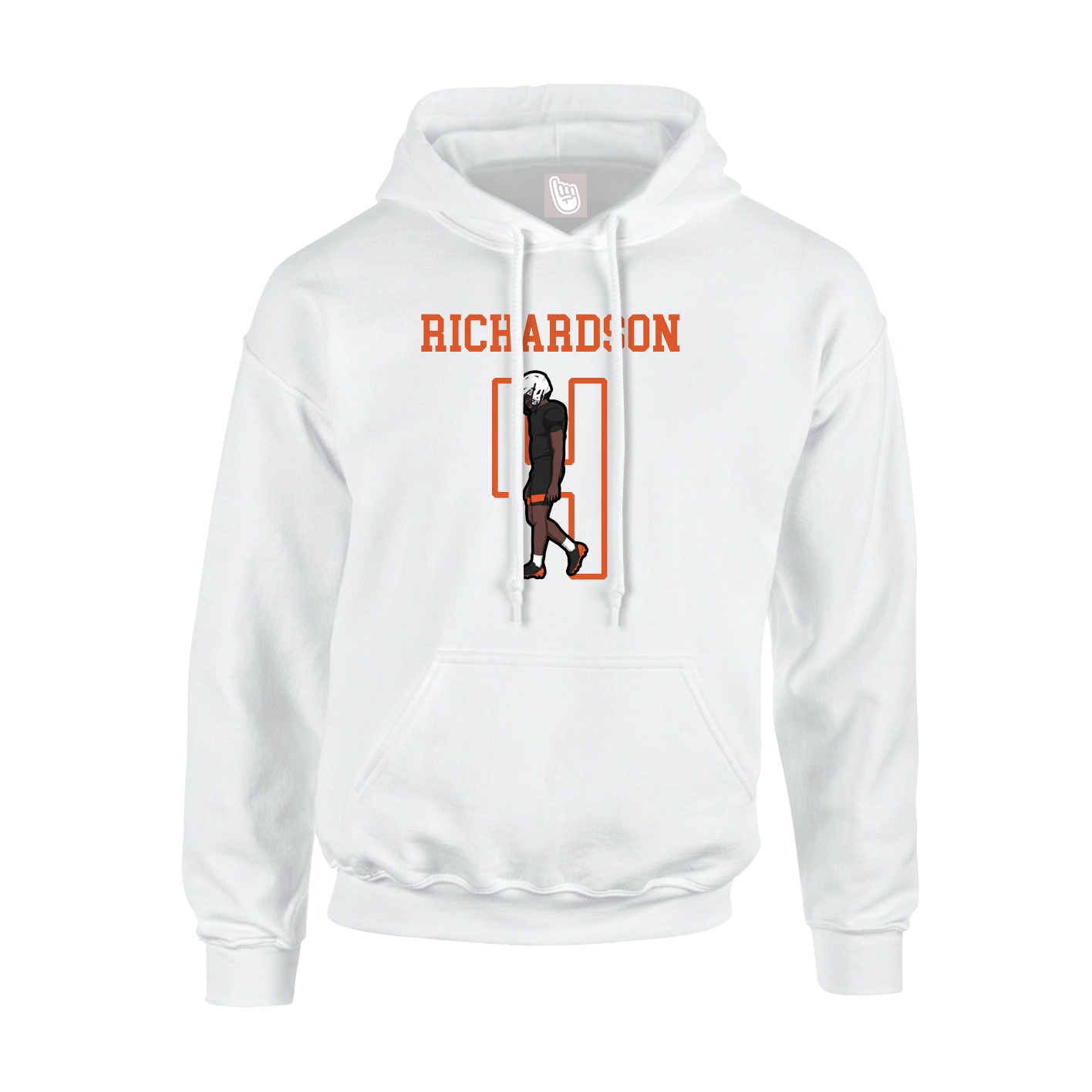 Hoodie — Shirsey in White