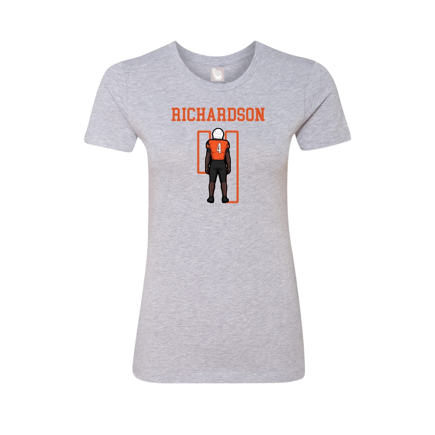 Fitted Women's Tee — Shirsey in Grey