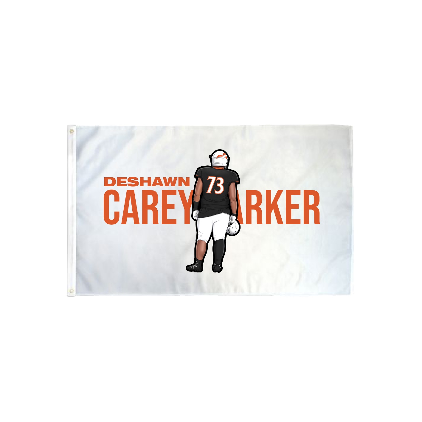 3x5 Flag — Player Name in Classic