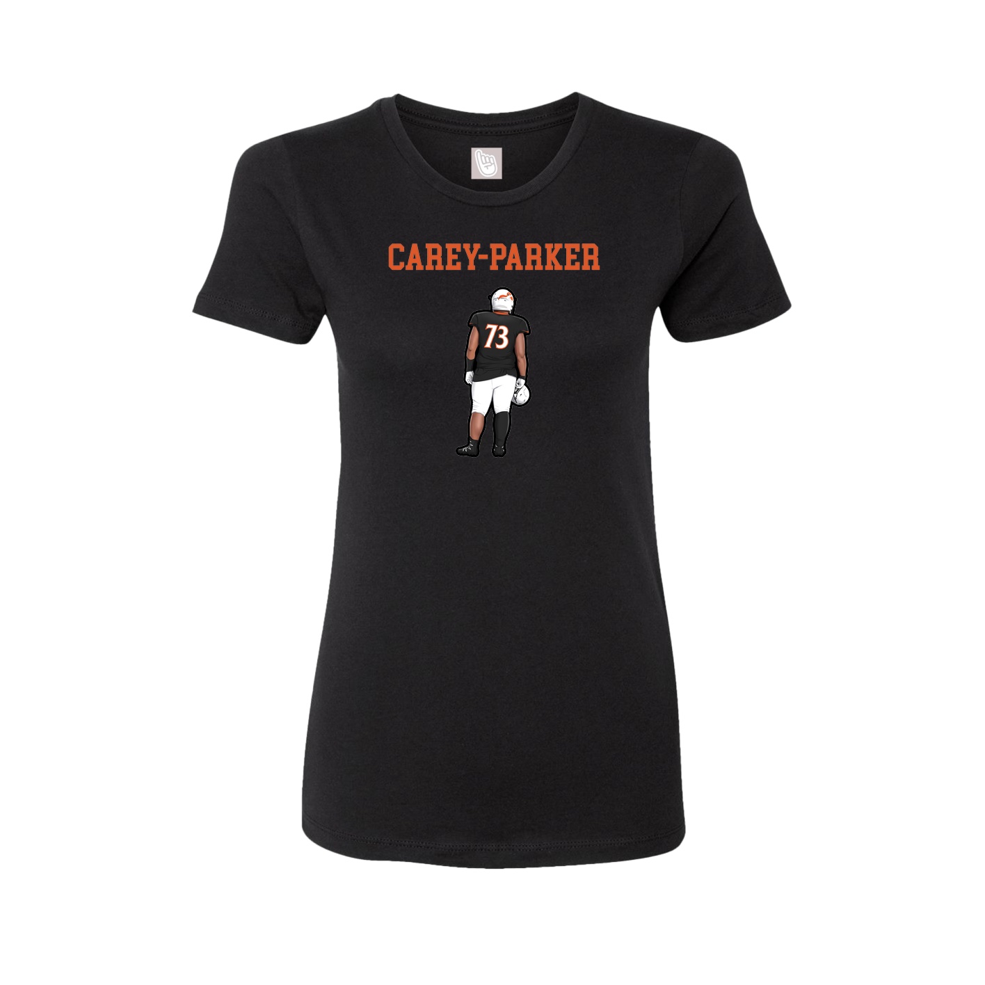 Fitted Women's Tee — Shirsey in Black