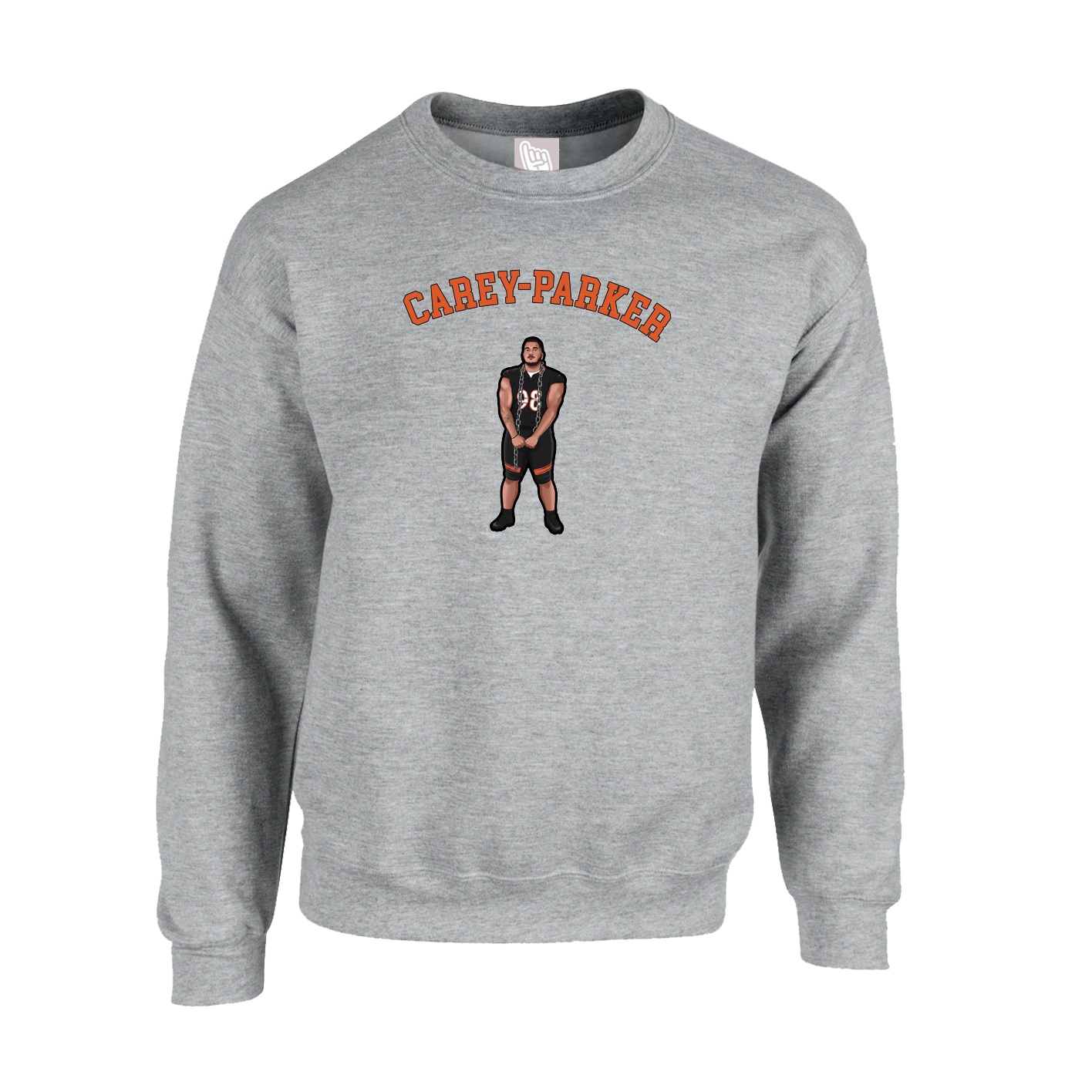 Fleece Crew — Shirsey Arch in Grey