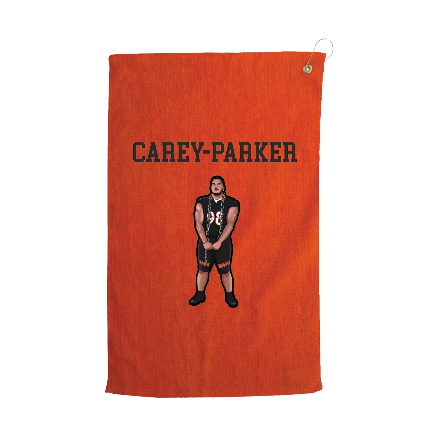 Golf Towel — Shirsey in Orange