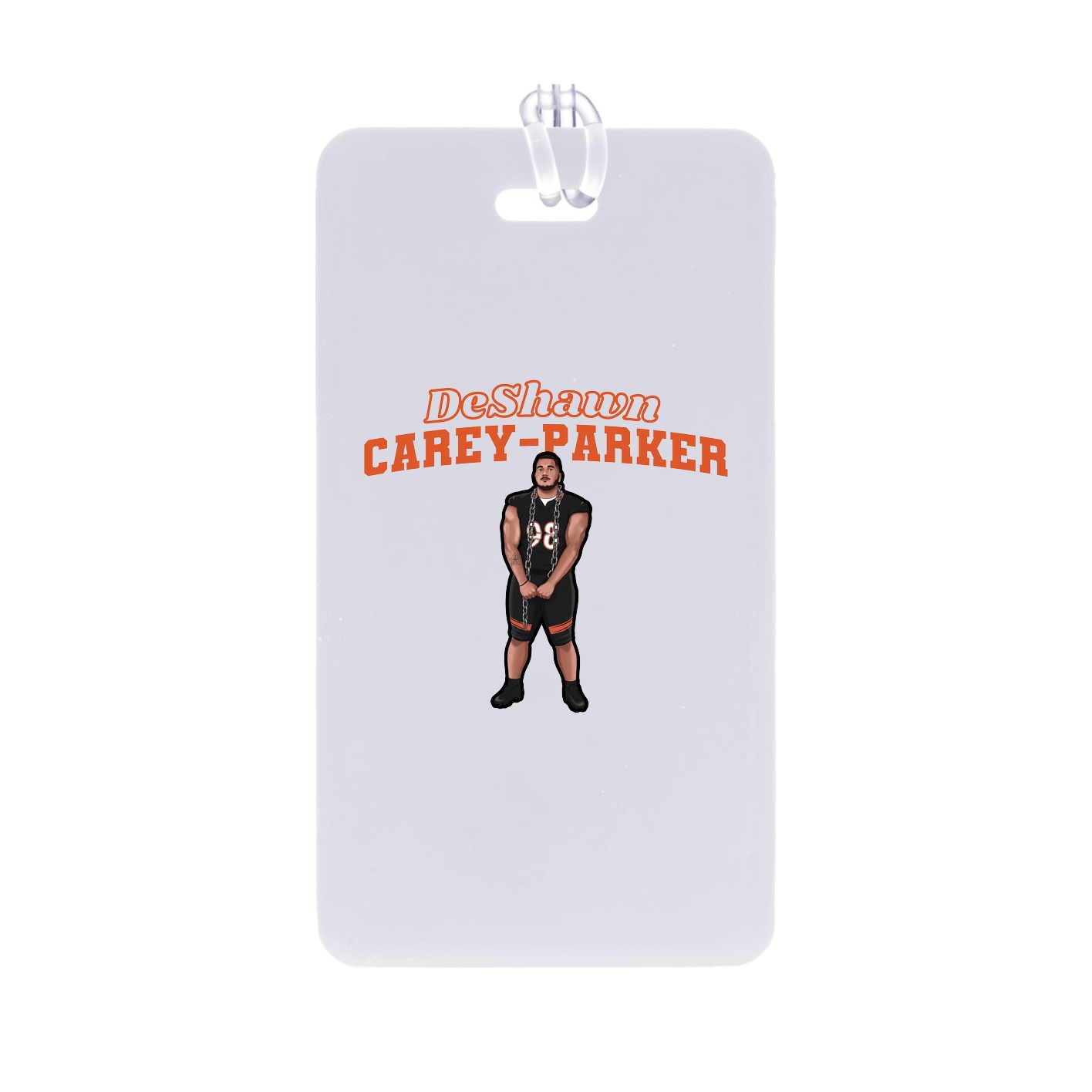 Bag Tag — Name Arch in Classic