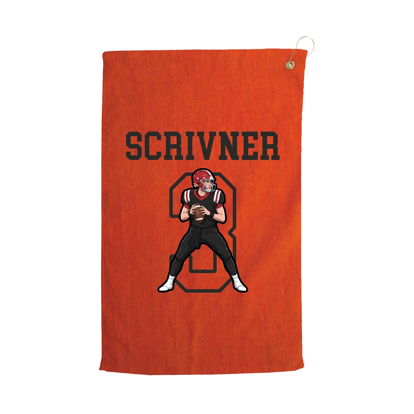 Golf Towel — Shirsey in Orange
