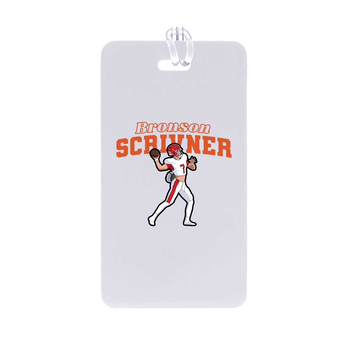 Bag Tag — Name Arch in Classic