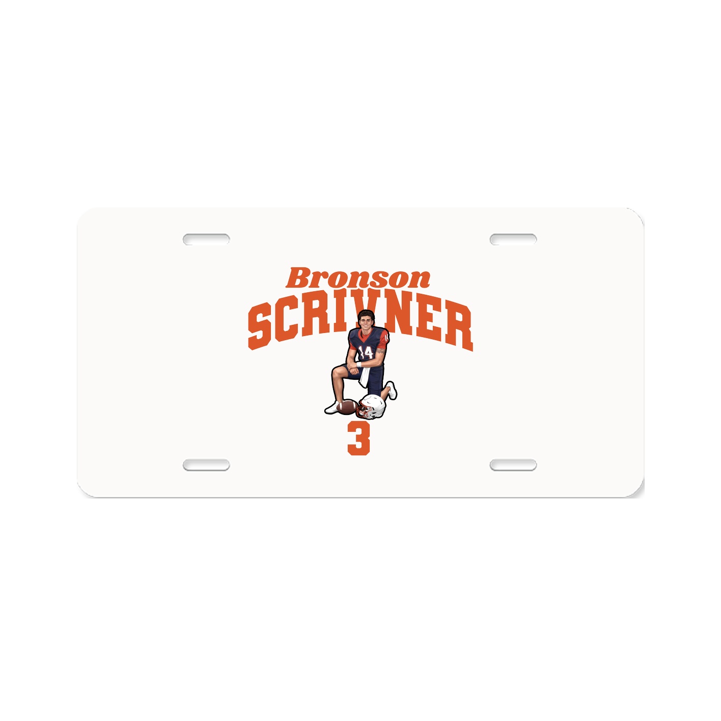 License Plate — Signature Arch in Classic
