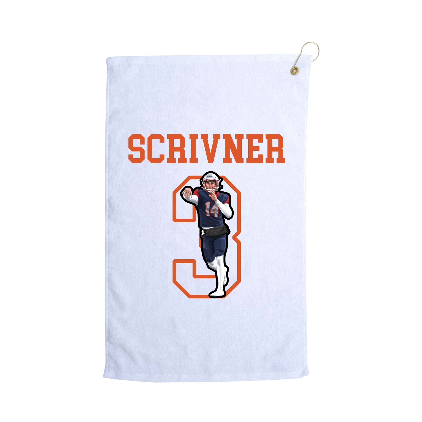 Golf Towel — Shirsey in White