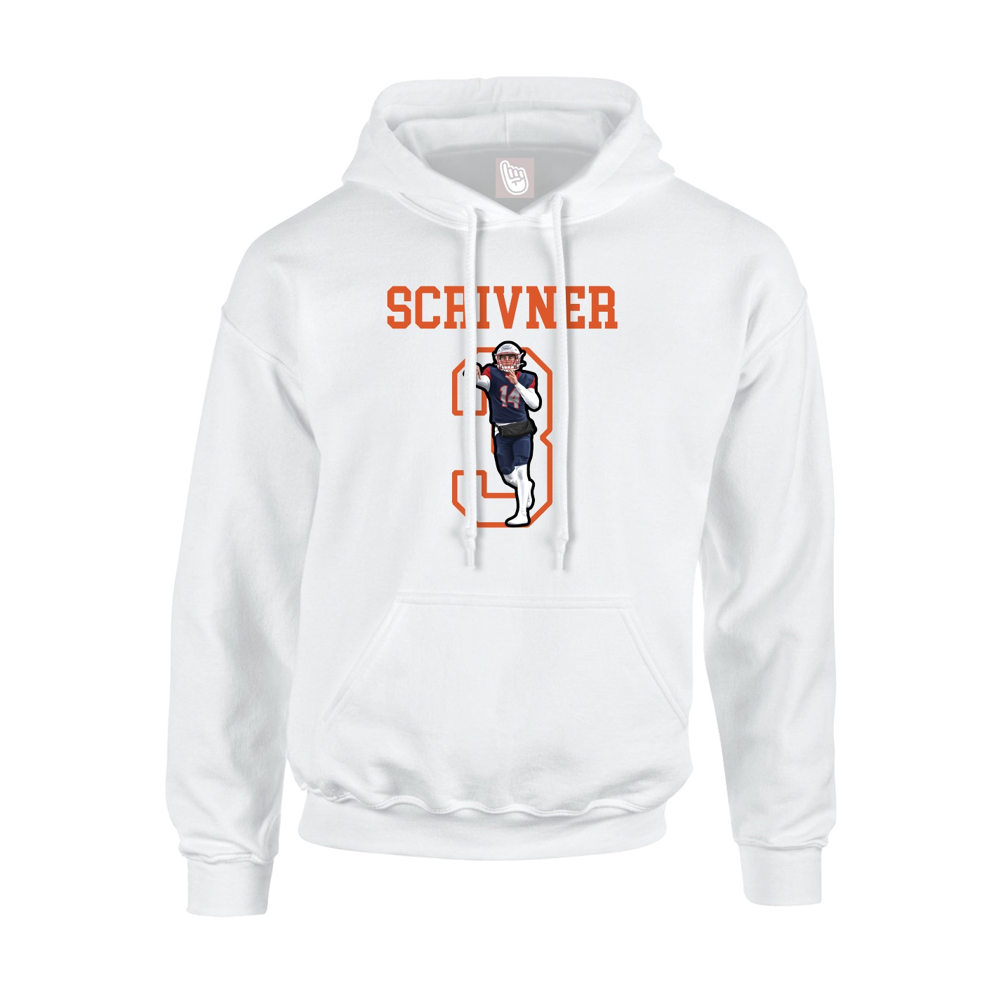Youth Hoodie — Shirsey in White