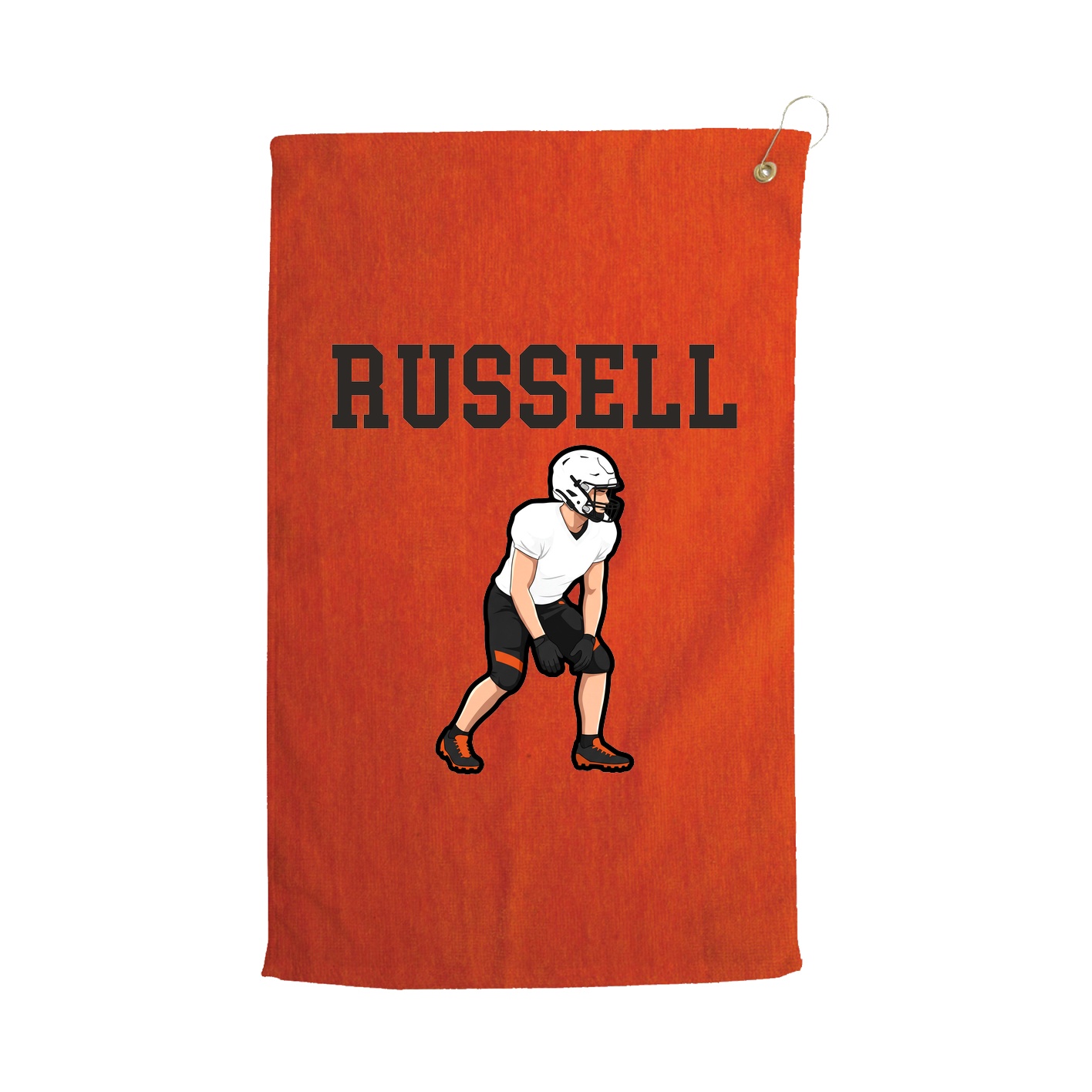 Golf Towel — Shirsey in Orange