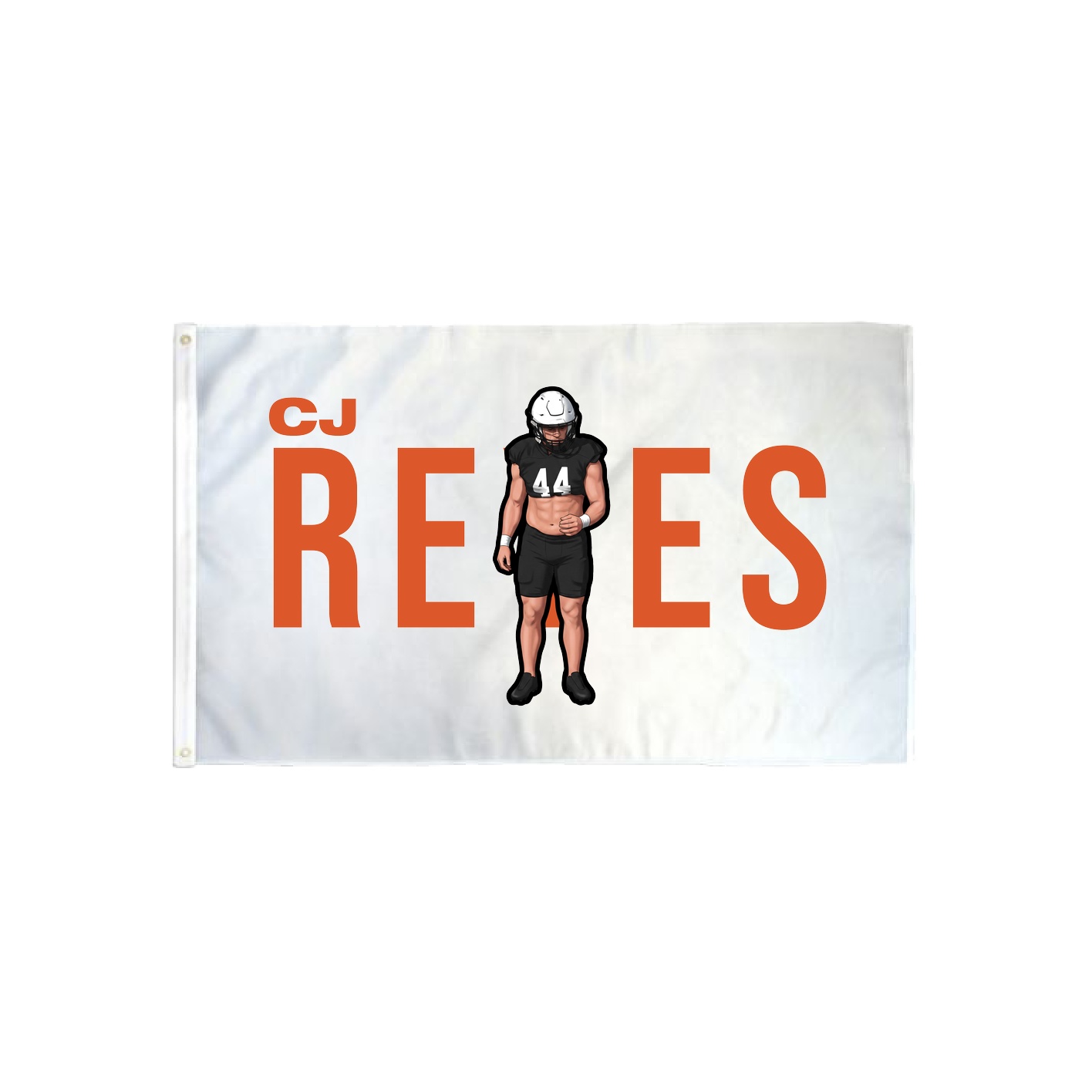 3x5 Flag — Player Name in Classic