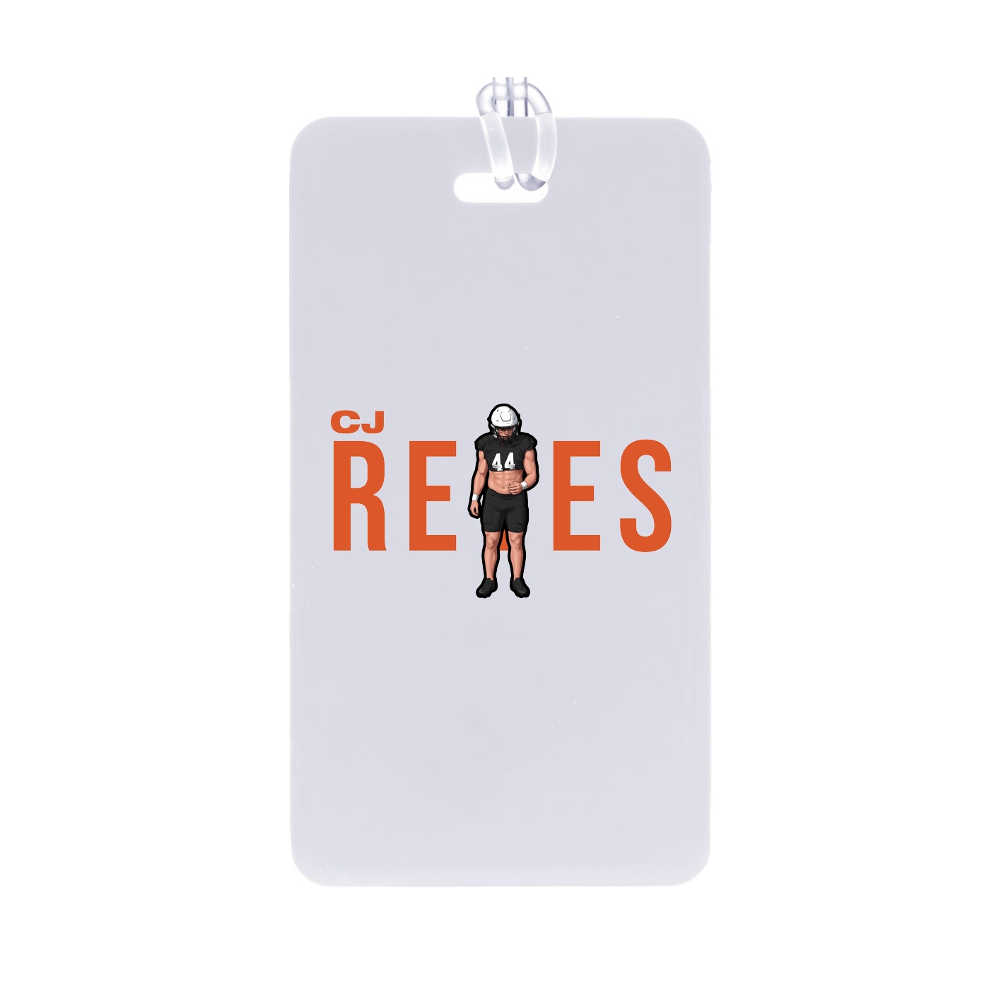 Bag Tag — Player Name in Classic