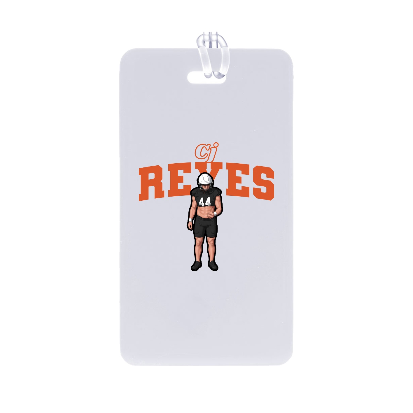 Bag Tag — Name Arch in Classic