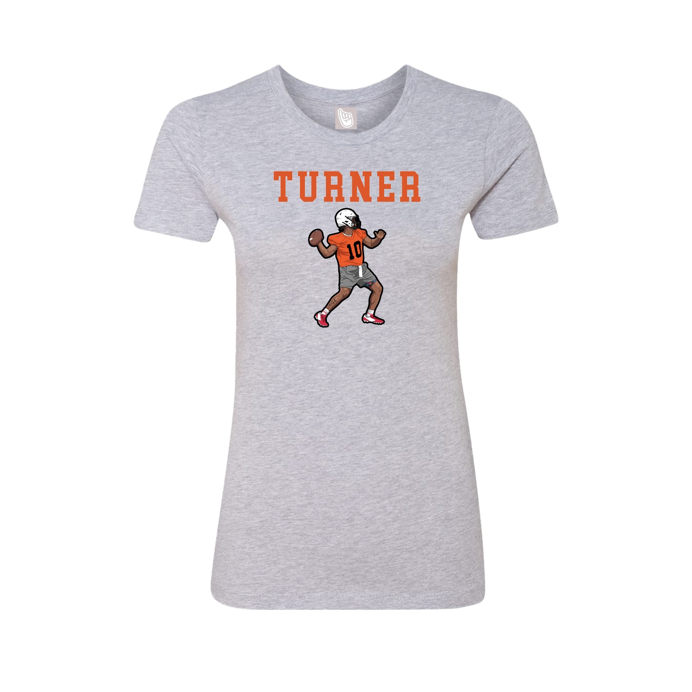 Fitted Women's Tee — Shirsey in Grey