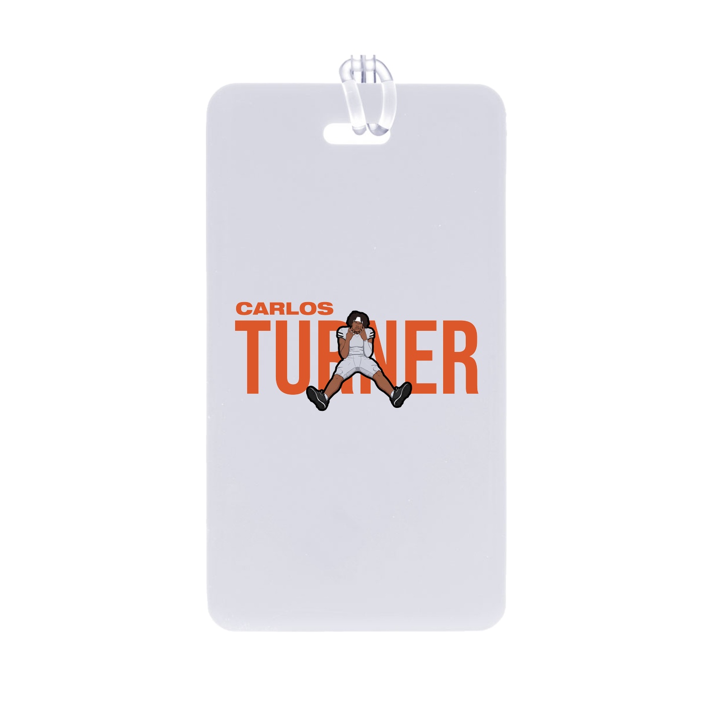 Bag Tag — Player Name in Classic