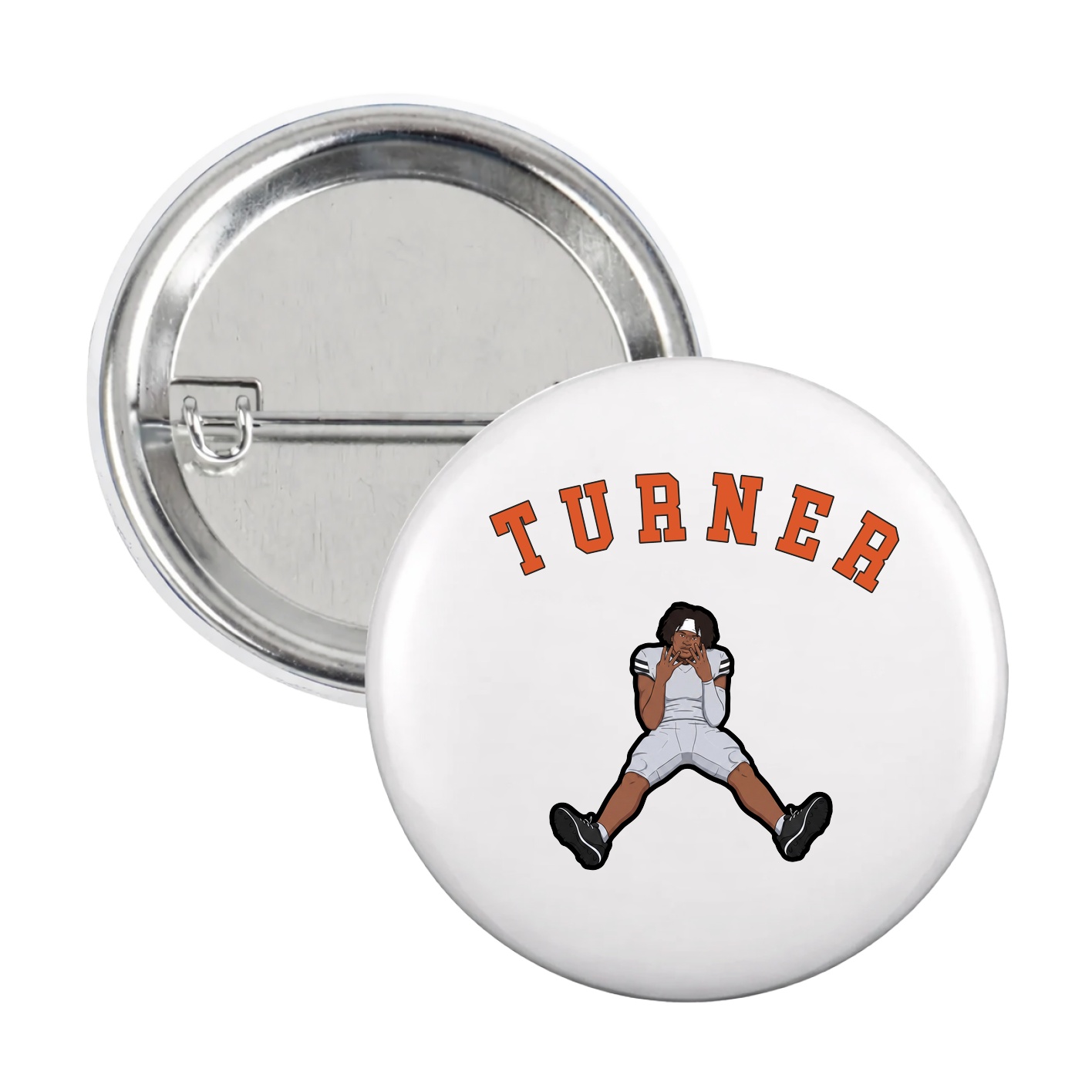 Game Day Button — Shirsey Arch in White