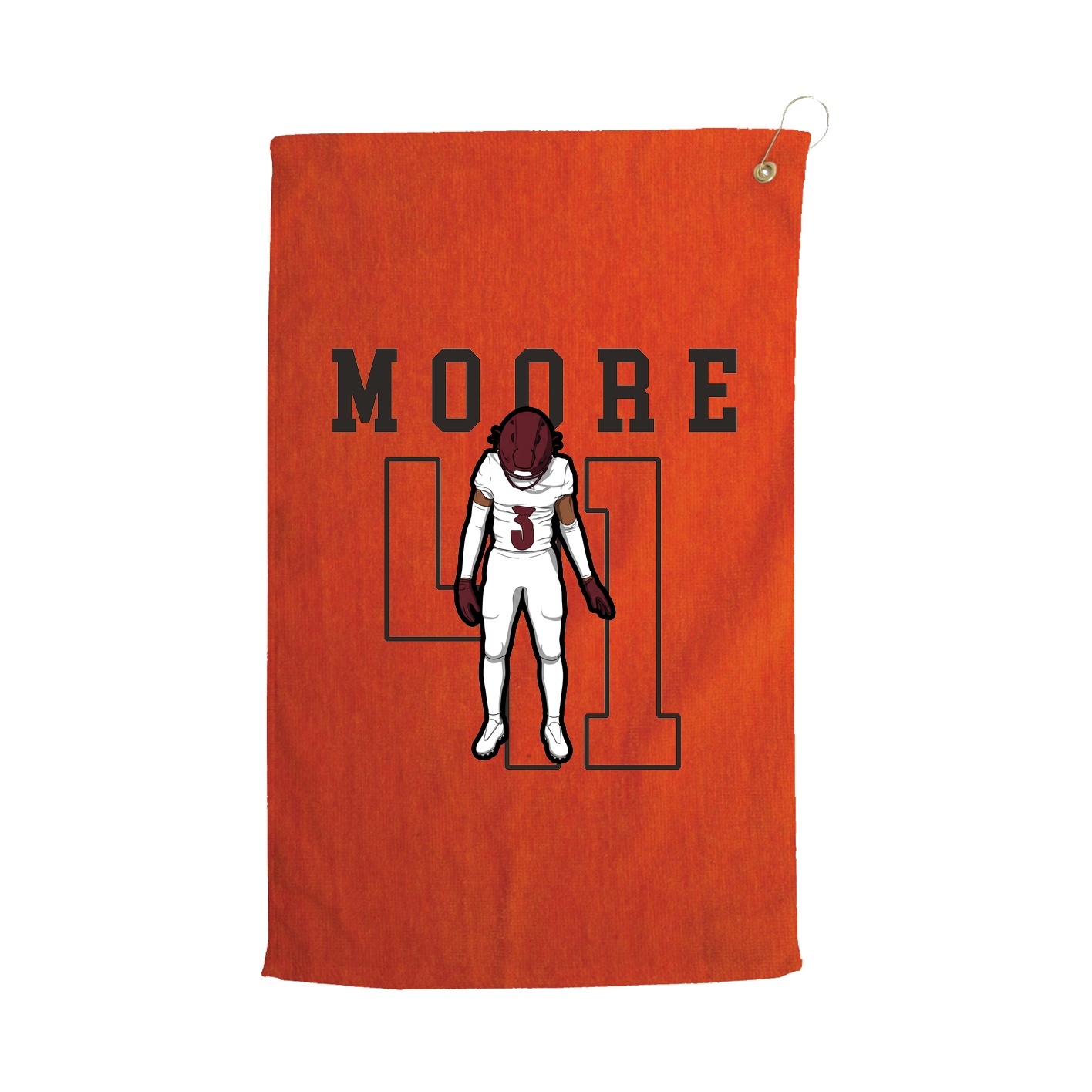 Golf Towel — Shirsey in Orange