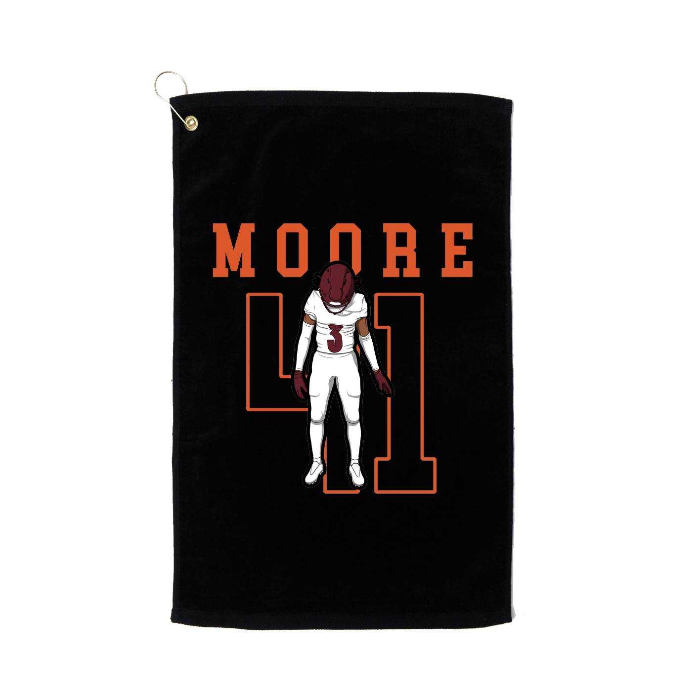 Golf Towel — Shirsey in Black
