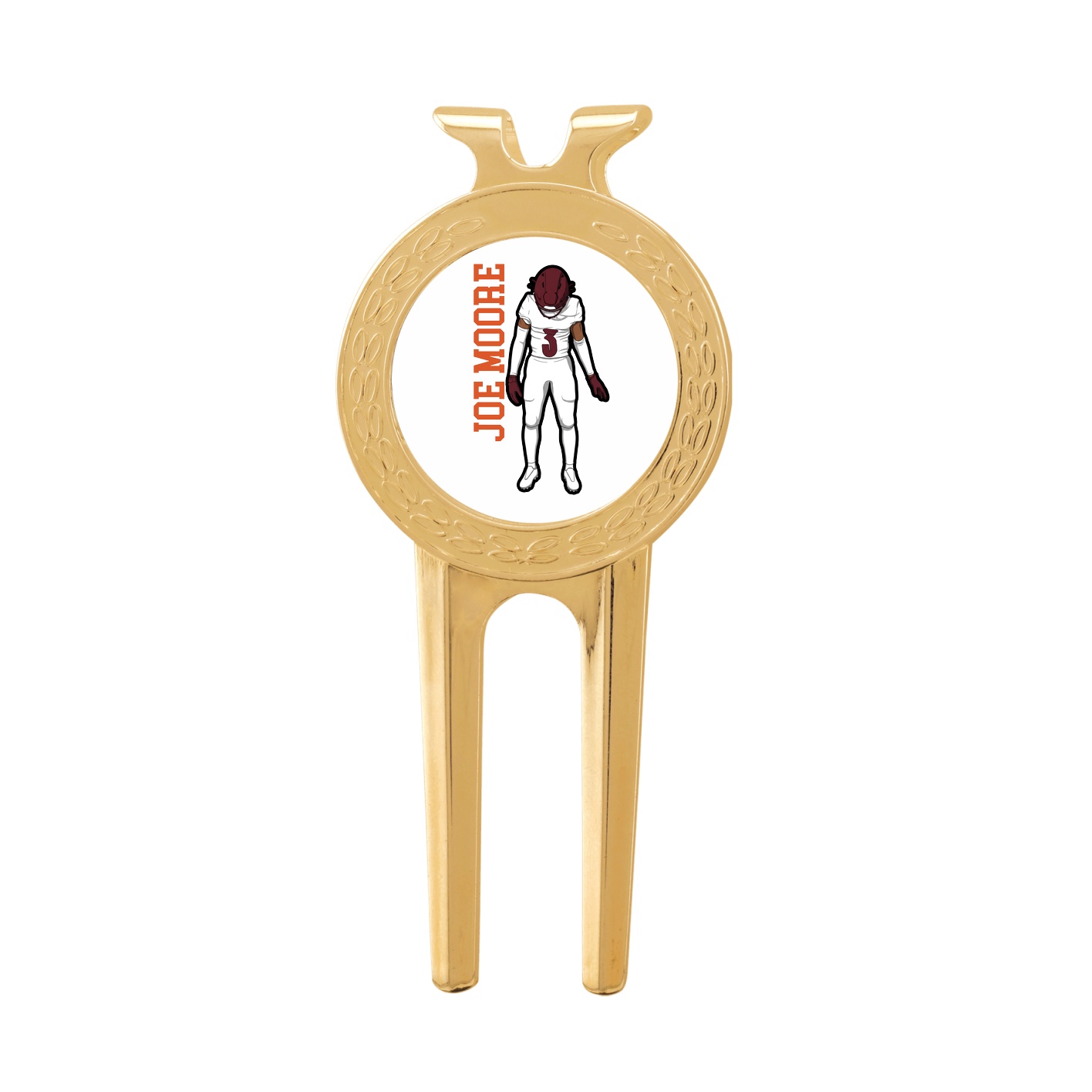 Divot Tool with Ball Marker — Name Vertical in Classic