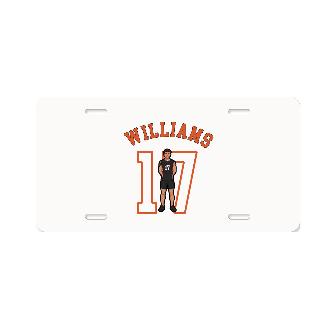 License Plate — Shirsey Arch in Classic