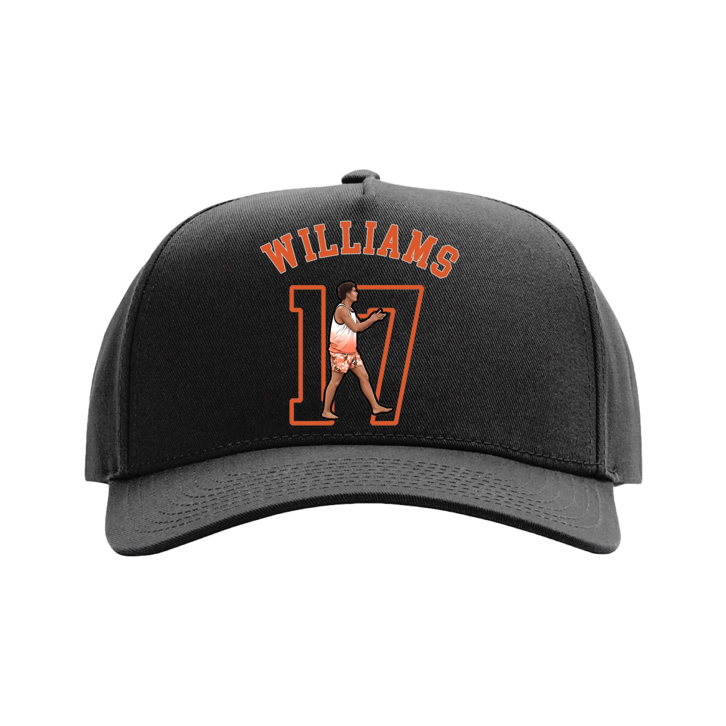 Full Fabric Five-Panel Champ Cap