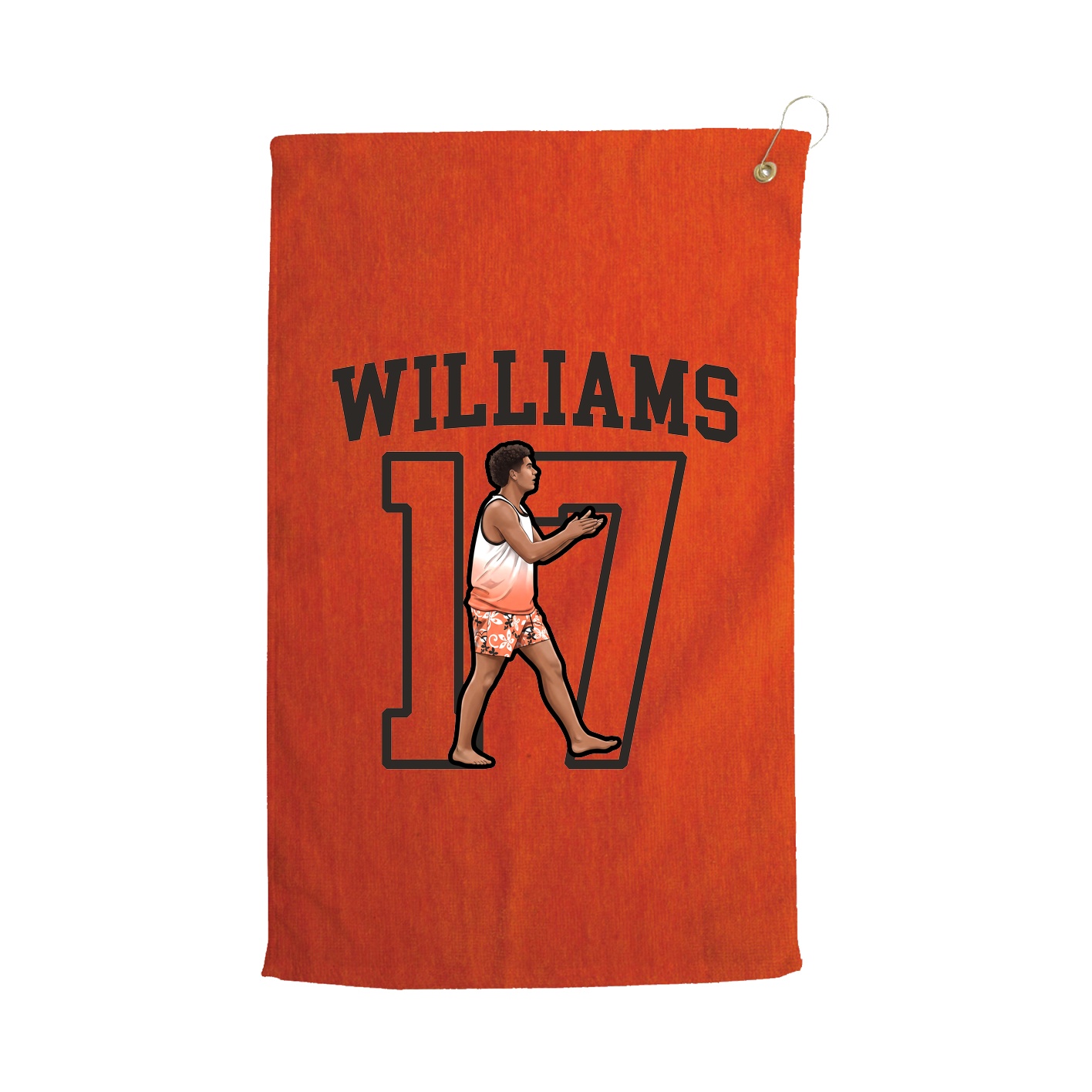 Golf Towel — Shirsey in Orange