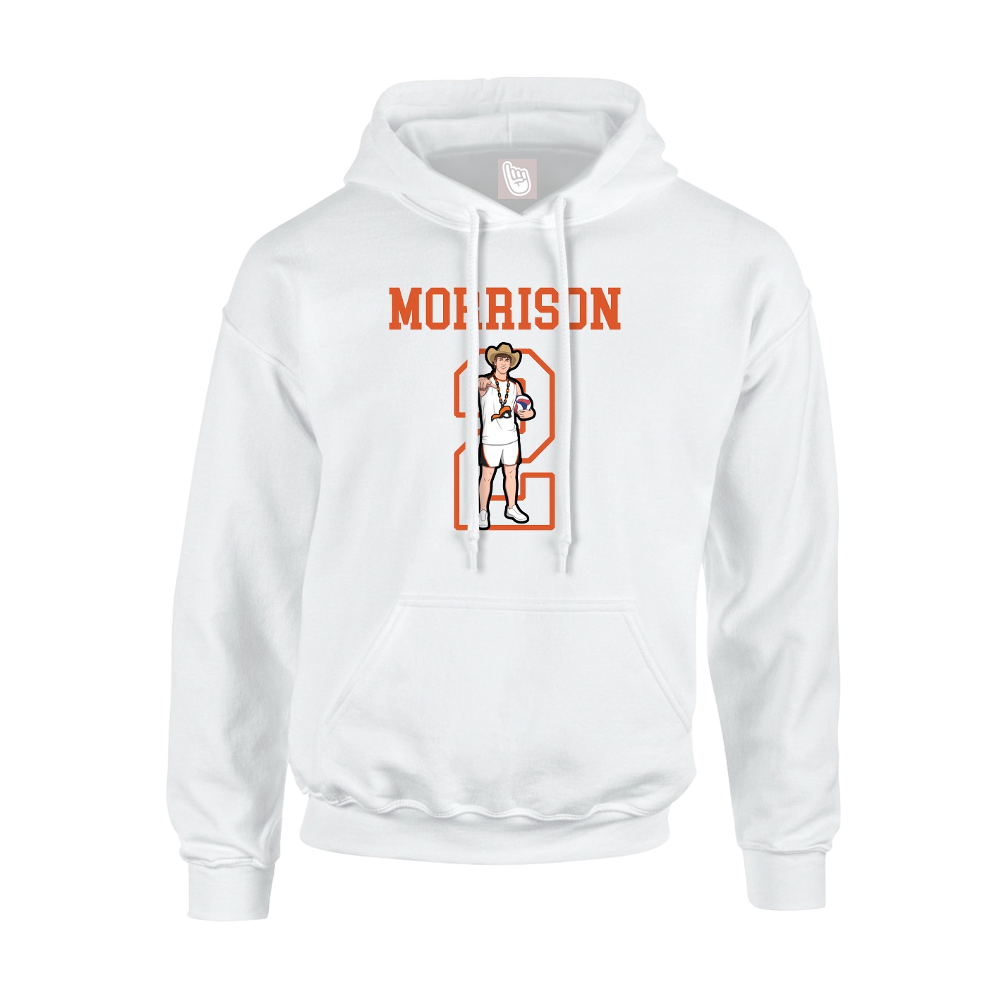 Hoodie — Shirsey in White