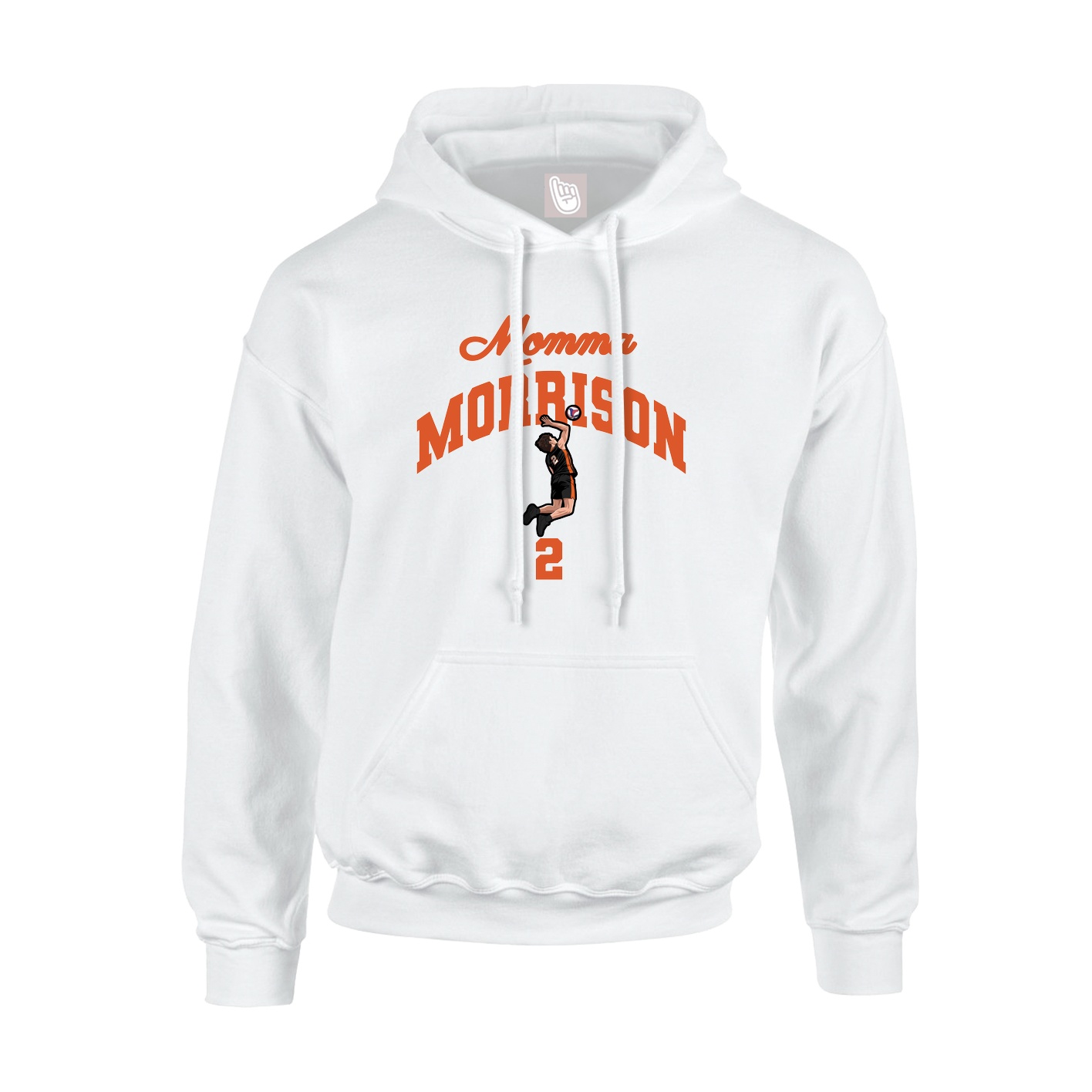 Hoodie — Mothers Day Arch in White