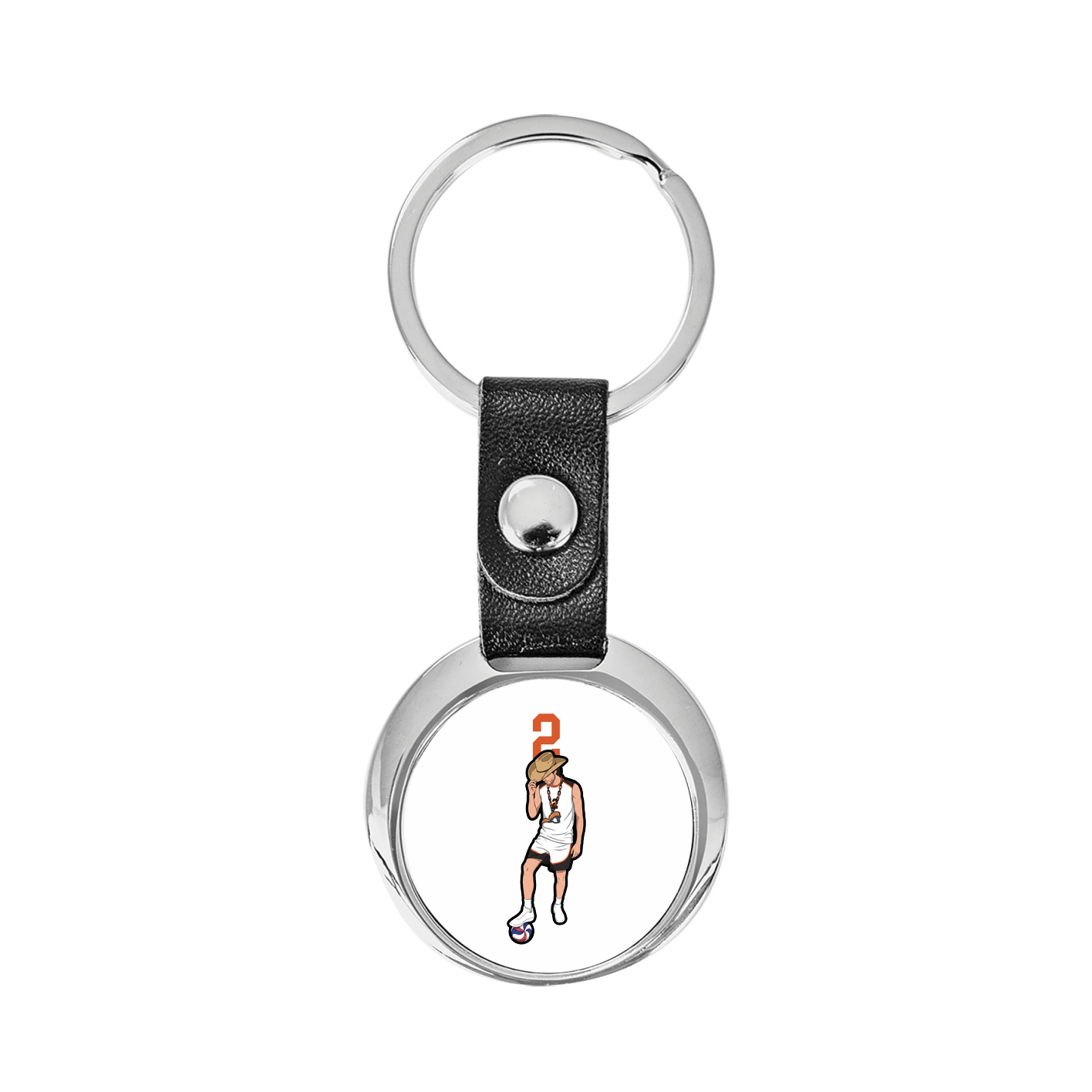 Key Chain — Number Top in Classic