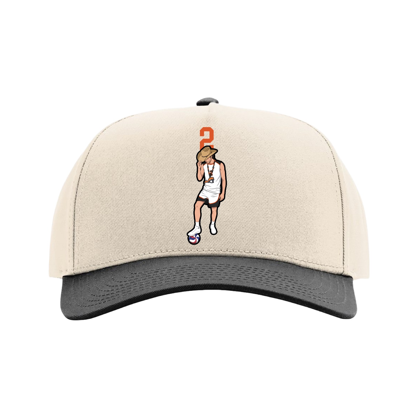 Full Fabric Five-Panel Champ Cap