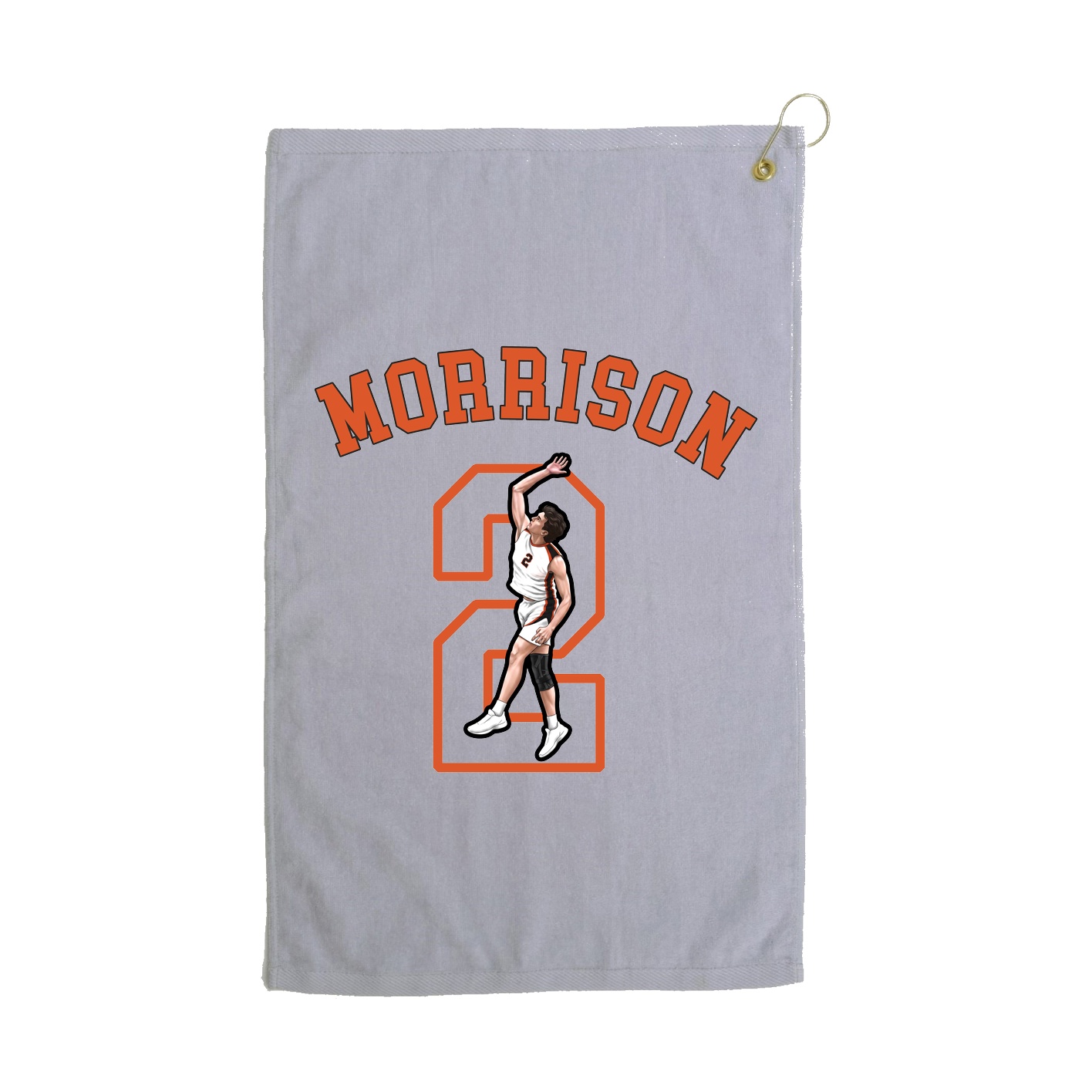 Golf Towel — Shirsey Arch in Grey