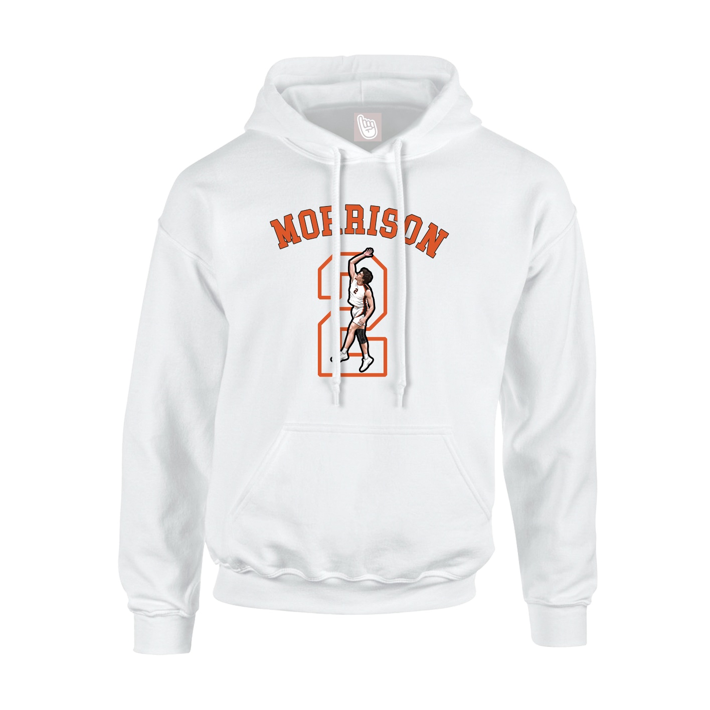Hoodie — Shirsey Arch in White