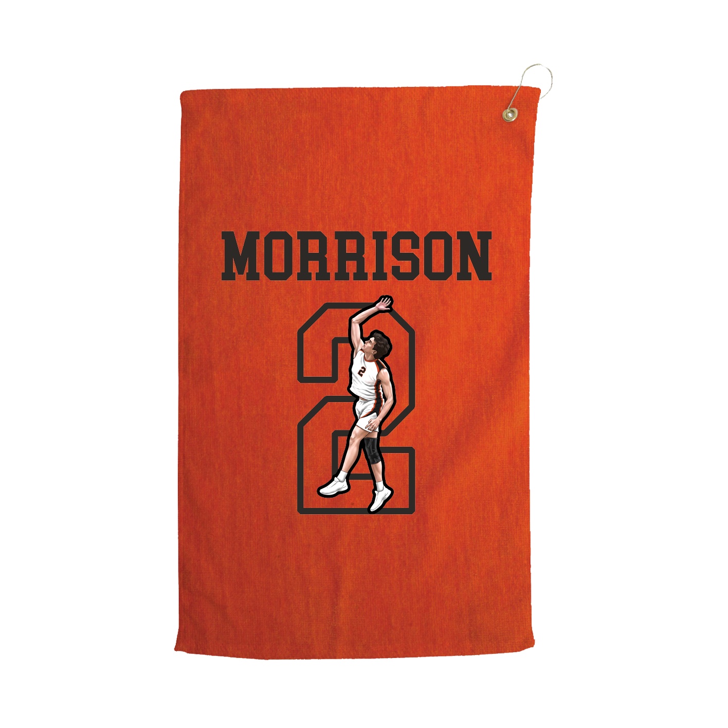 Golf Towel — Shirsey in Orange