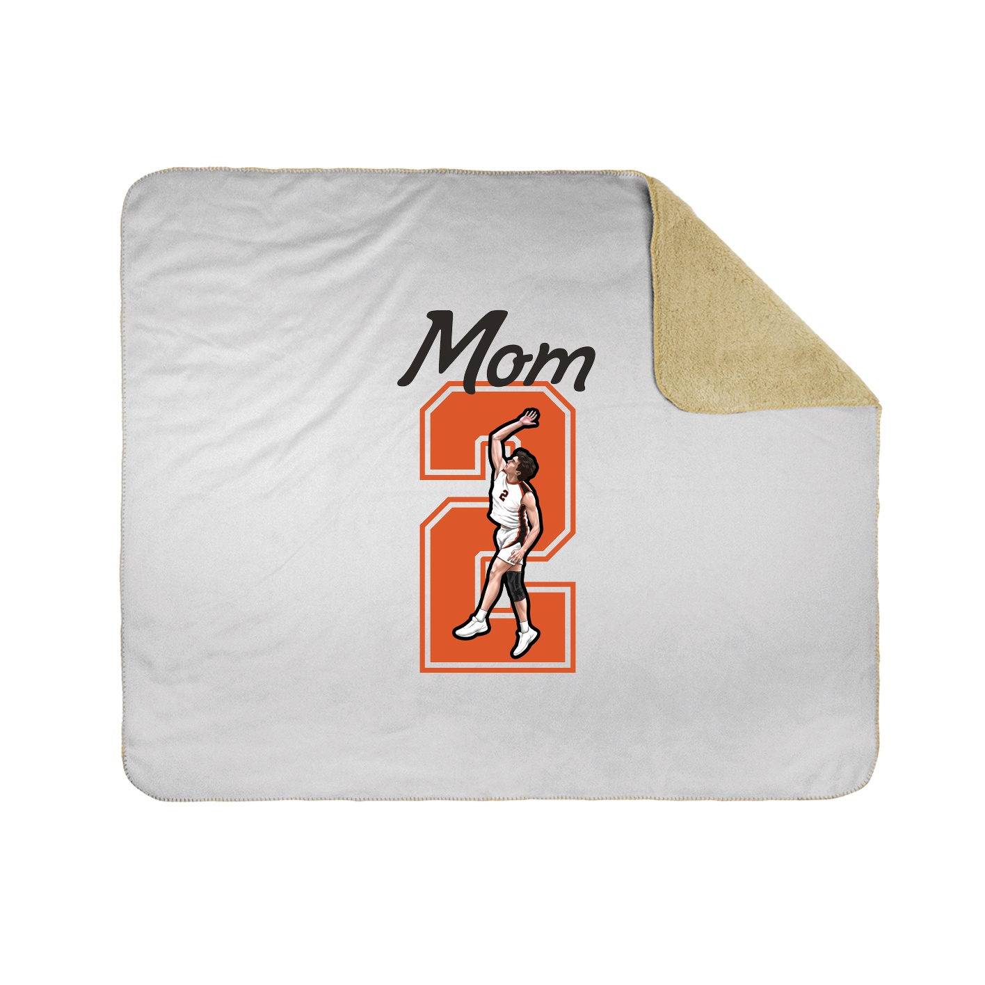 Throw Blanket — Mothers Day Shirsey in White