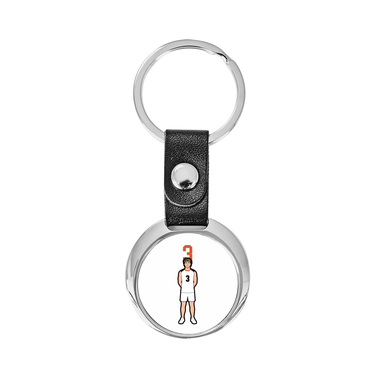 Key Chain — Number Top in Classic
