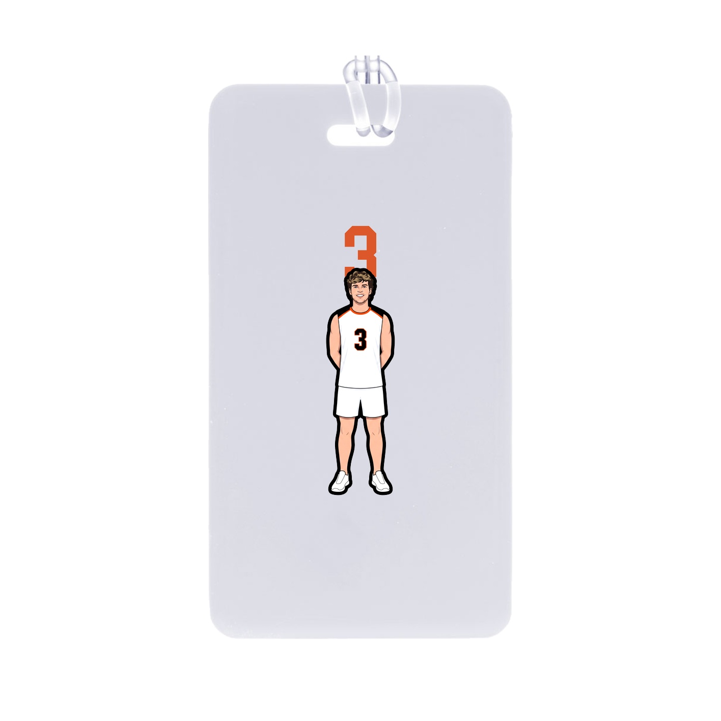Bag Tag — Number Top in Classic