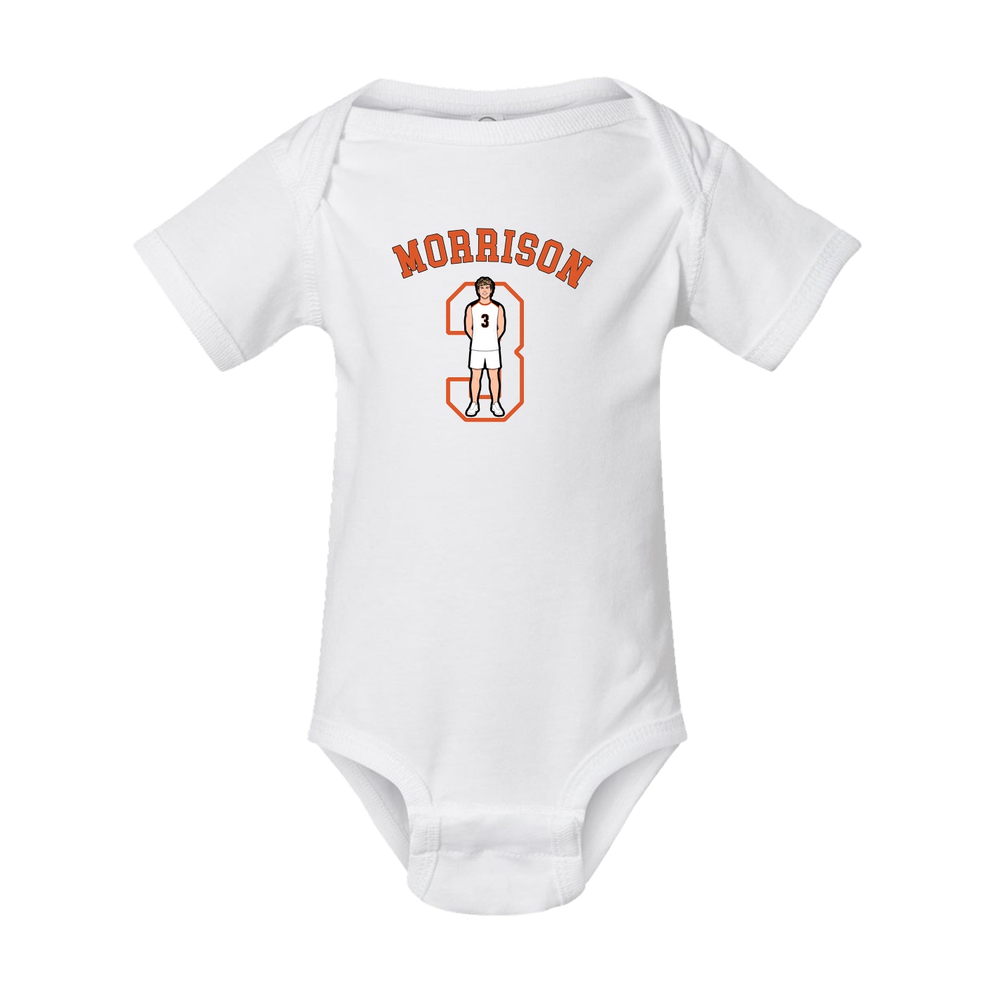 Baby Onesie — Shirsey Arch in White