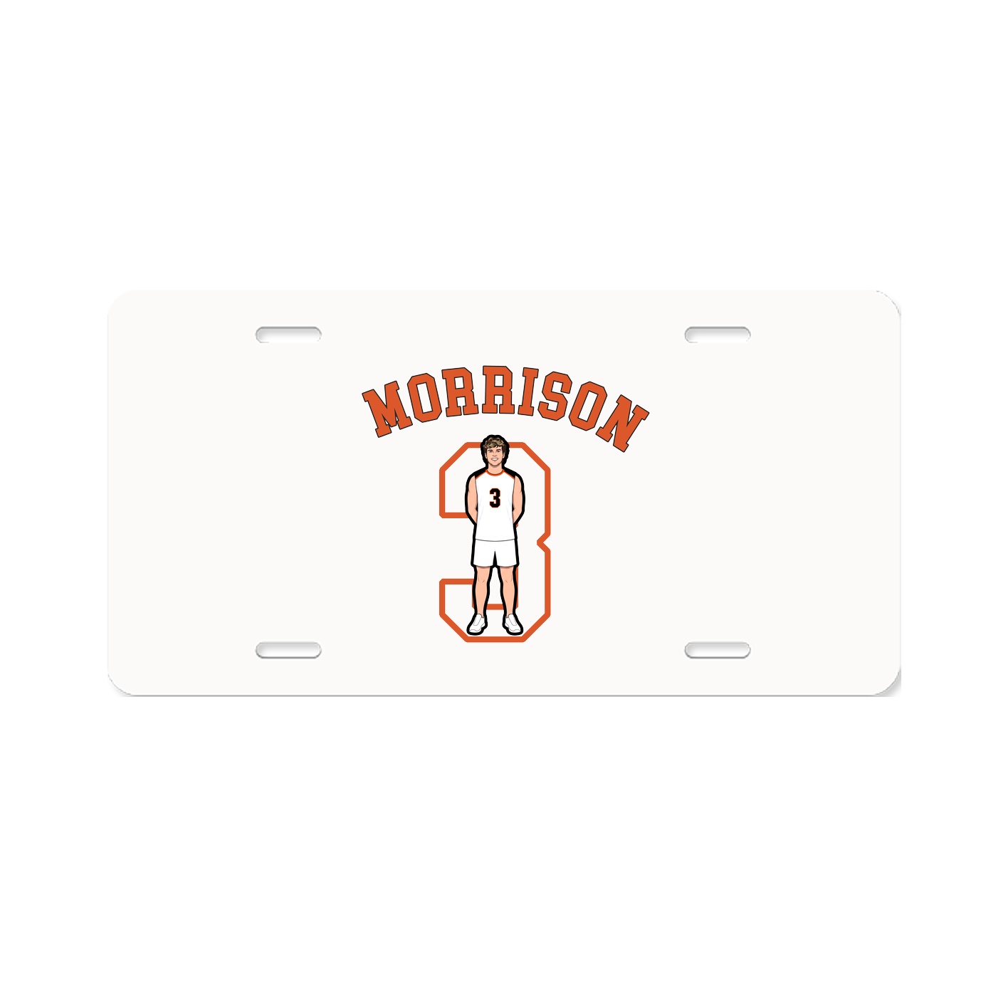 License Plate — Shirsey Arch in Classic