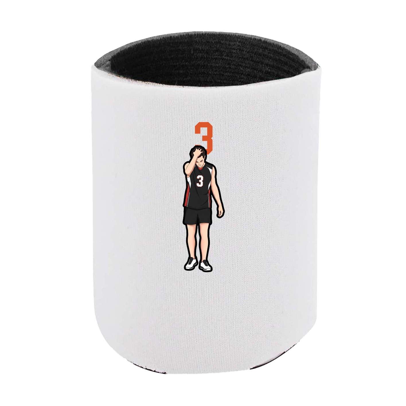 Can Holder — Number Top in White