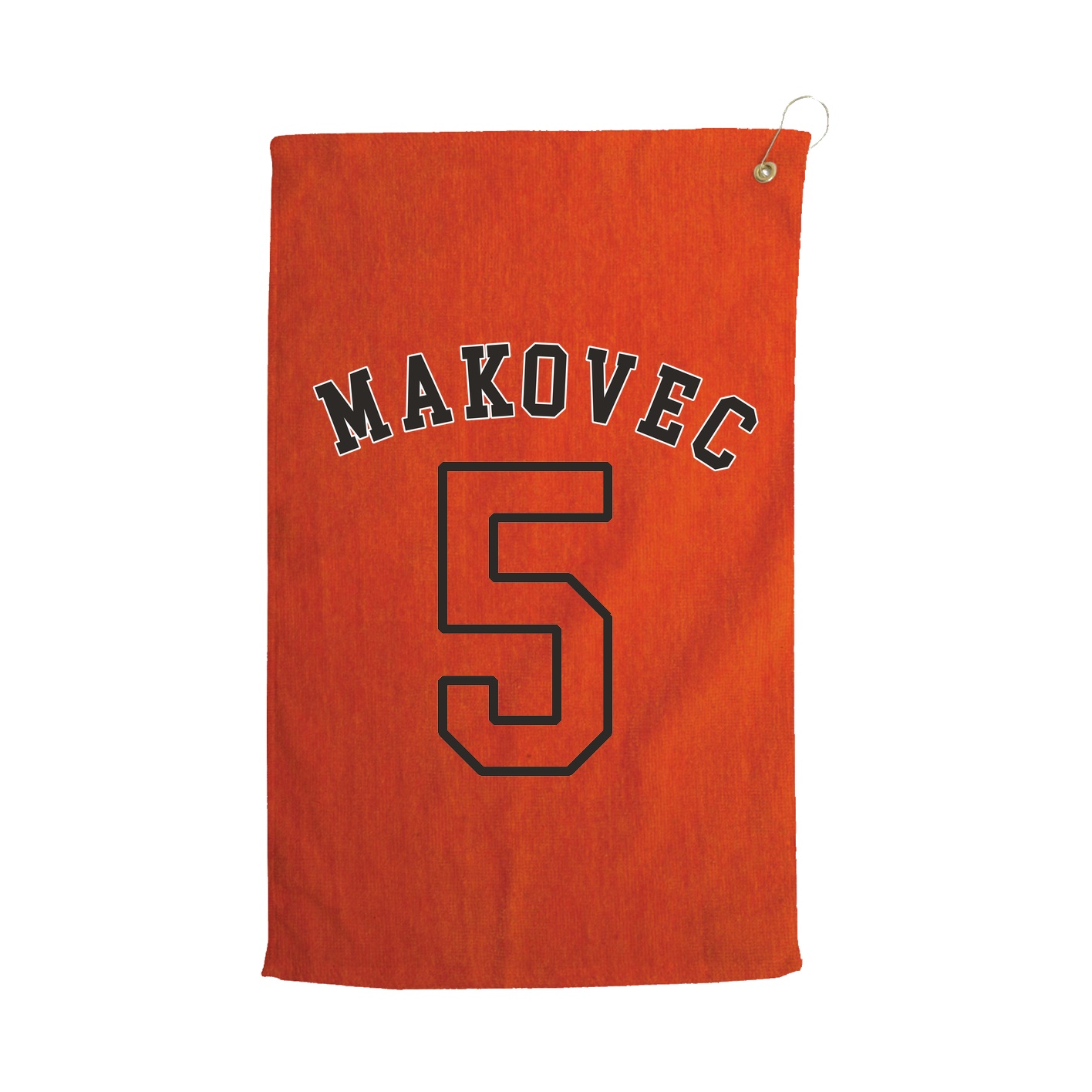 Golf Towel — Shirsey Arch in Orange