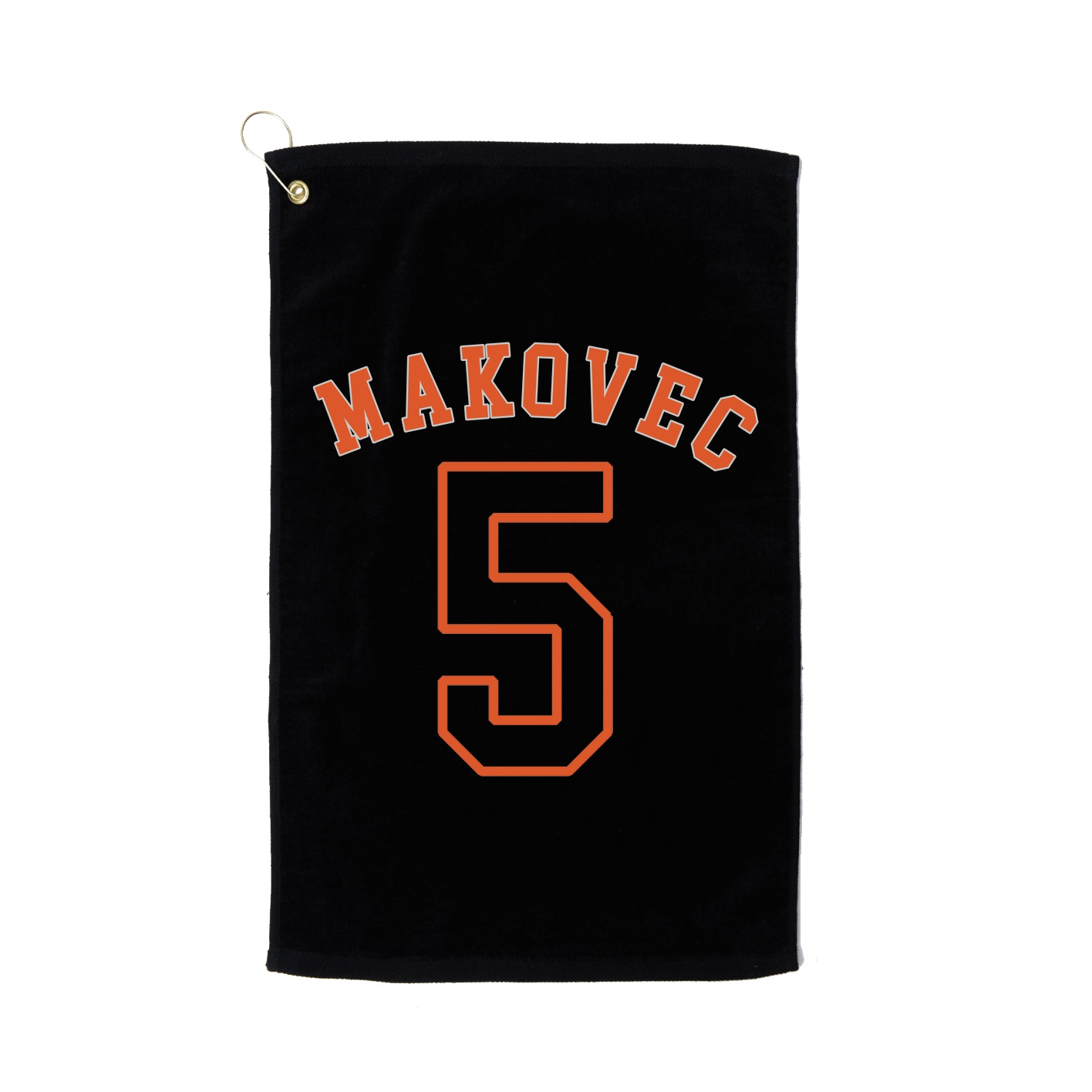 Golf Towel — Shirsey Arch in Black