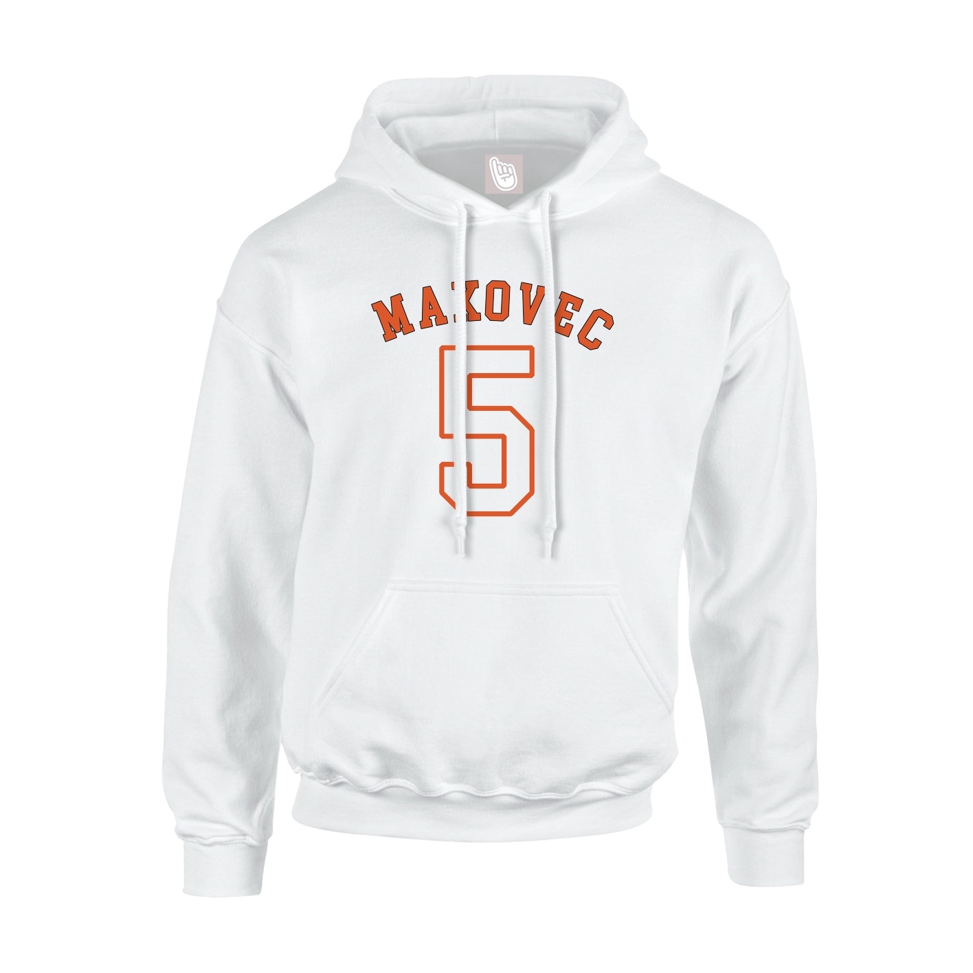 Hoodie — Shirsey Arch in White
