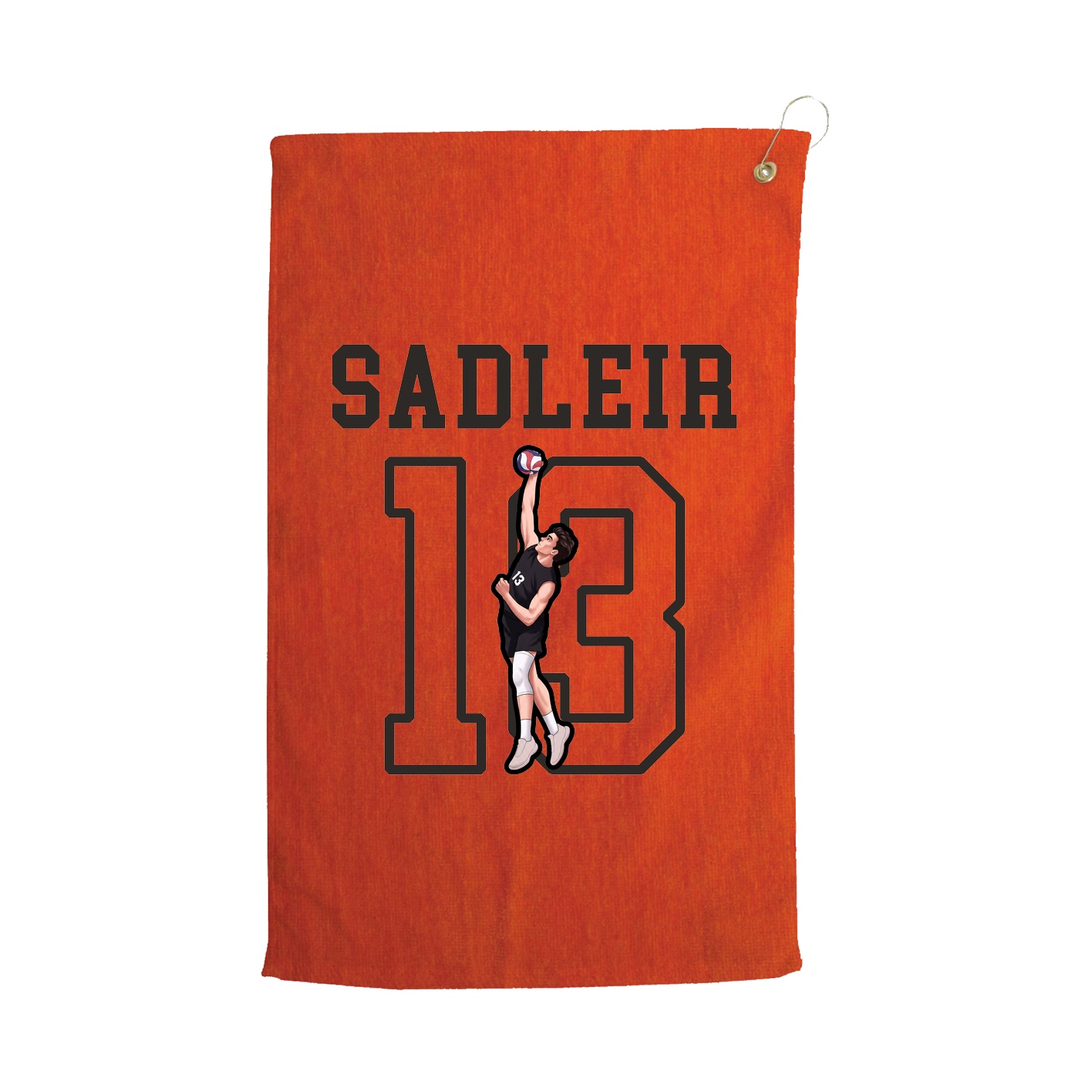 Golf Towel — Shirsey in Orange