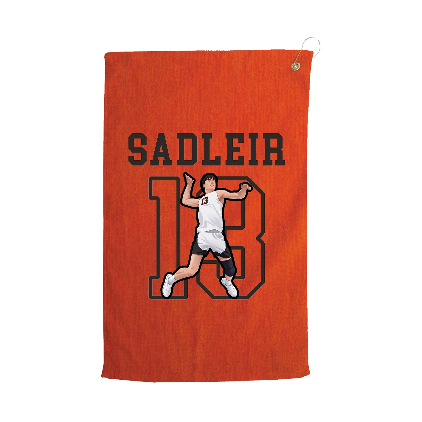 Golf Towel — Shirsey in Orange