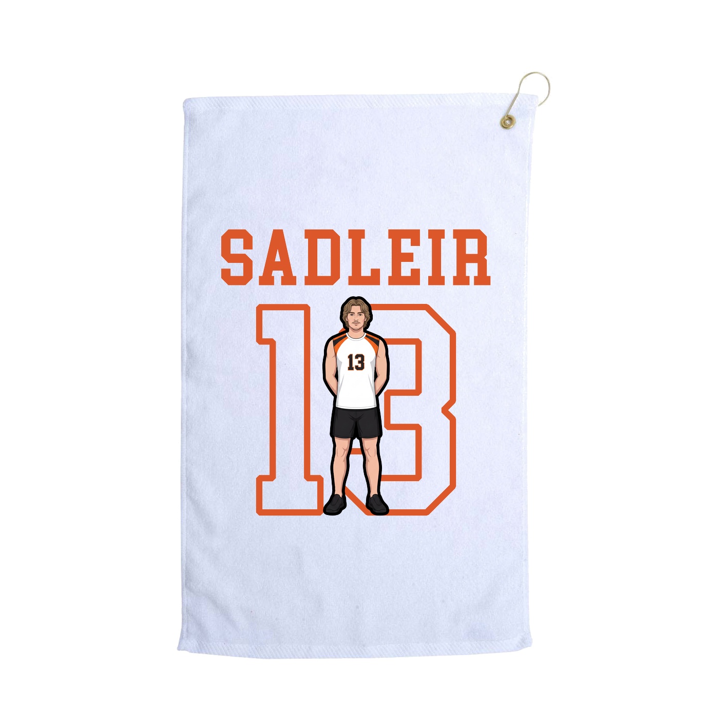 Golf Towel — Shirsey in White
