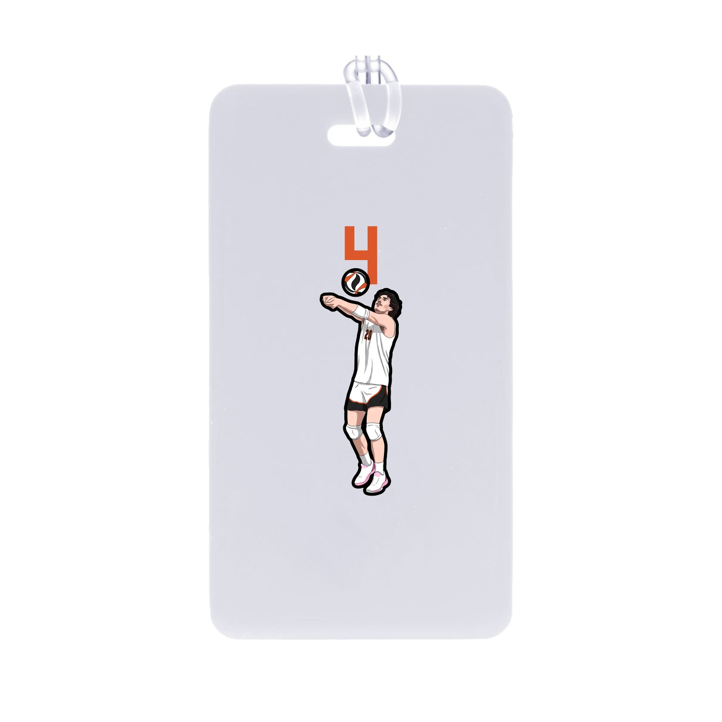 Bag Tag — Number Top in Classic