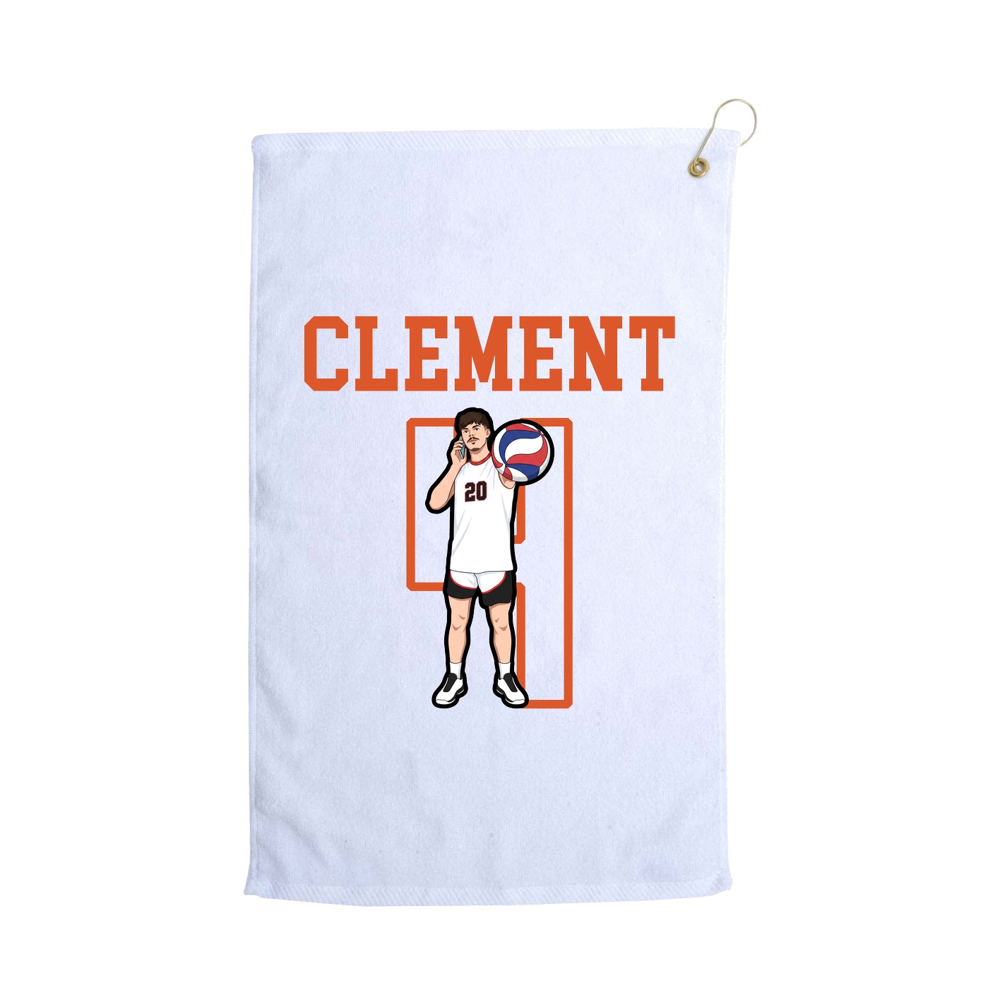 Golf Towel — Shirsey in White