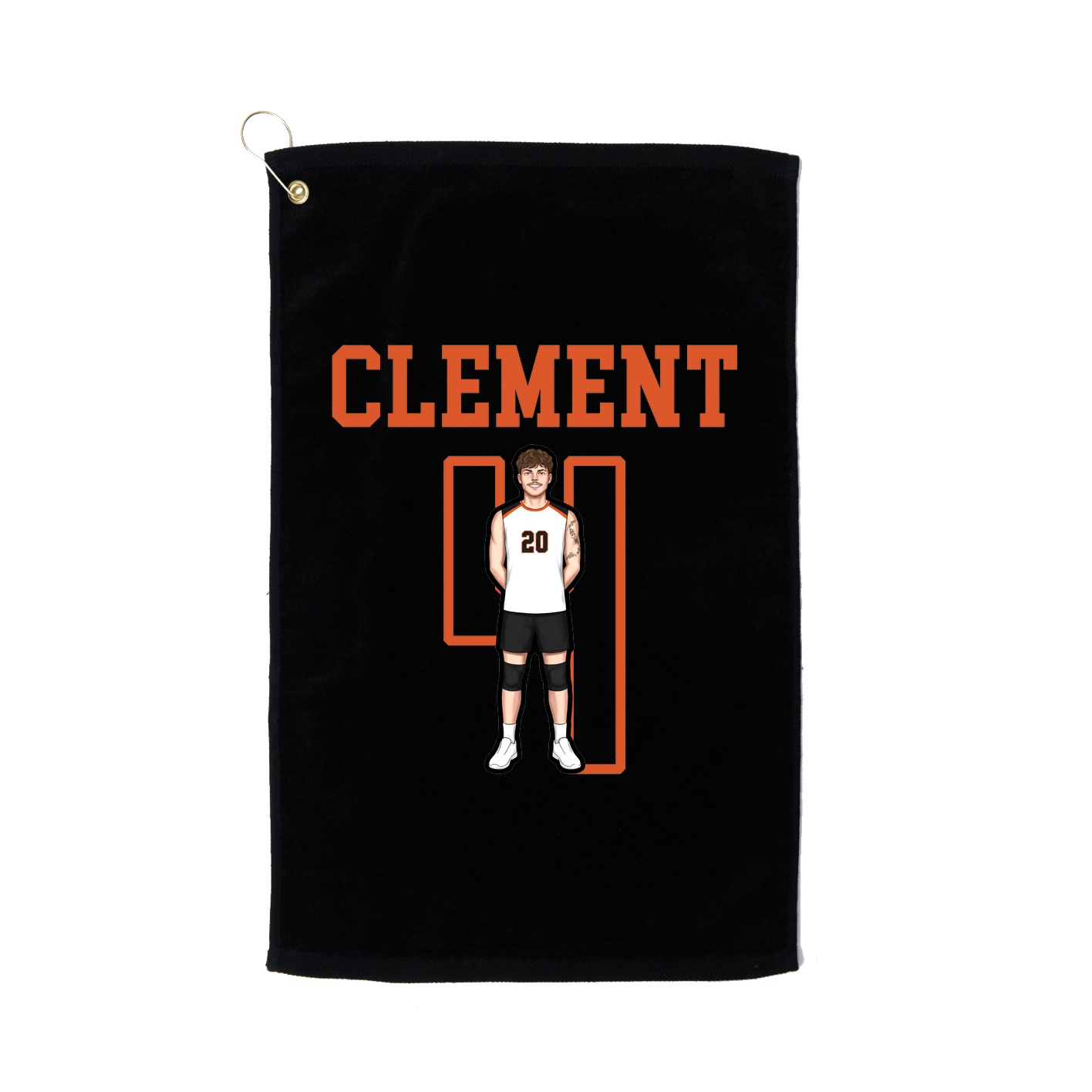 Golf Towel — Shirsey in Black