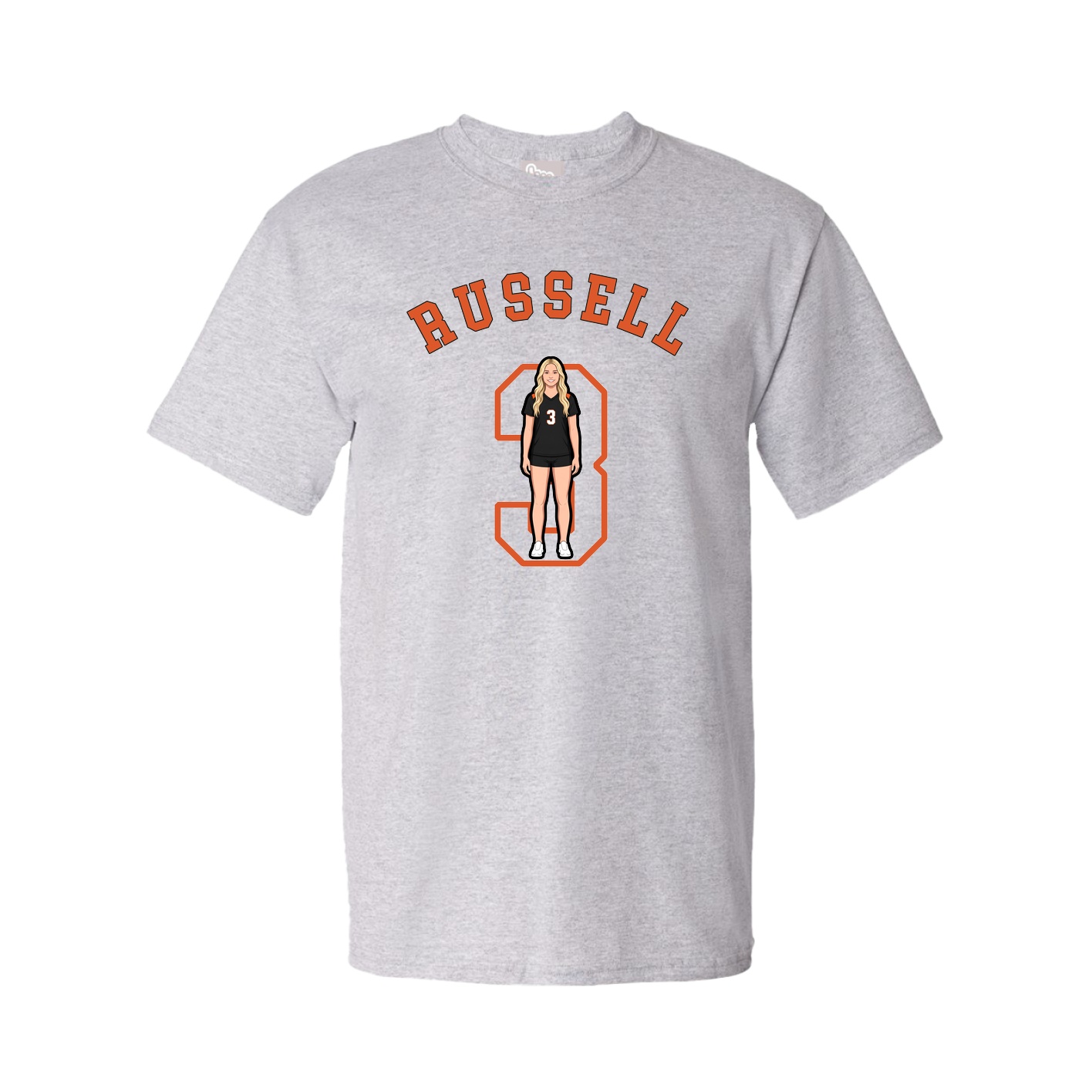Youth Tee — Shirsey Arch in Grey